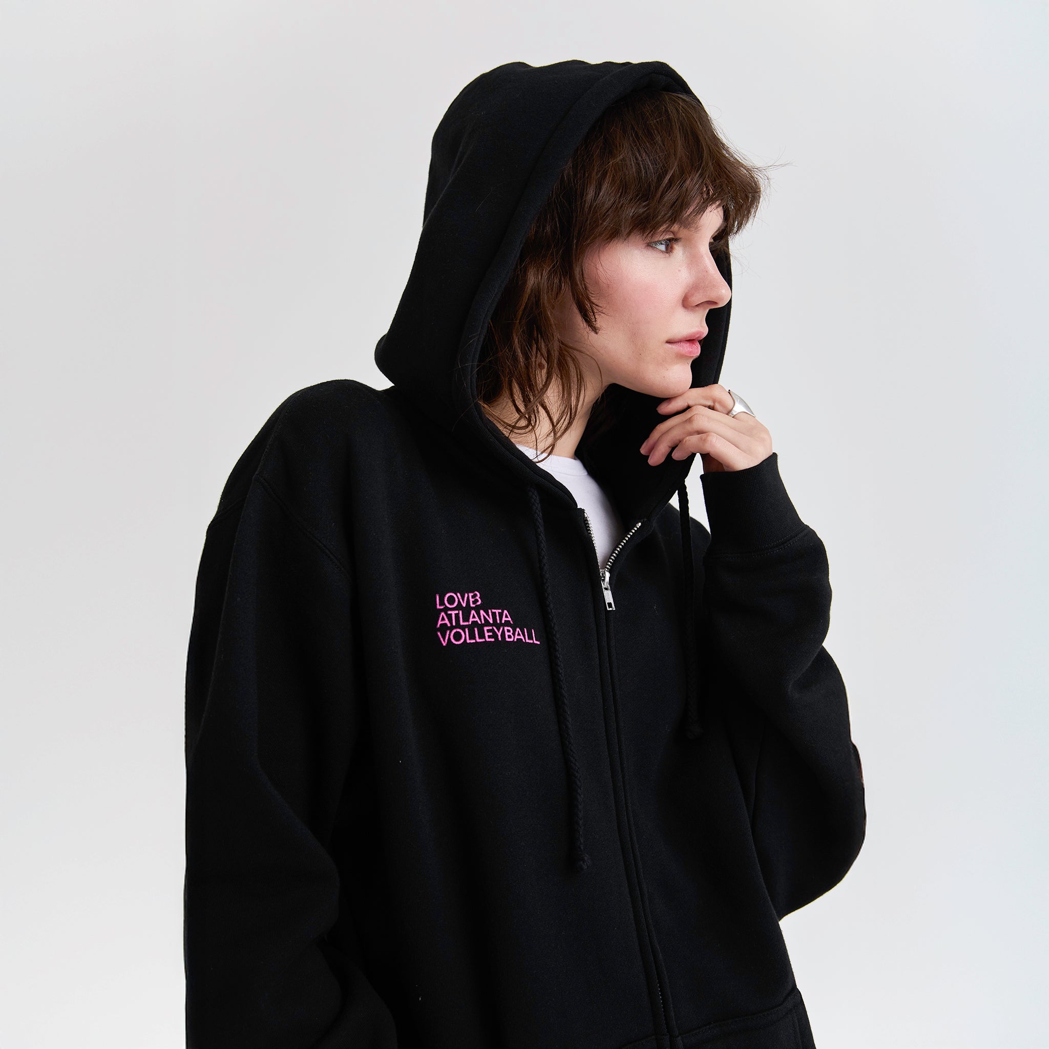 LOVB Atlanta First Serve Full Zip Hoodie