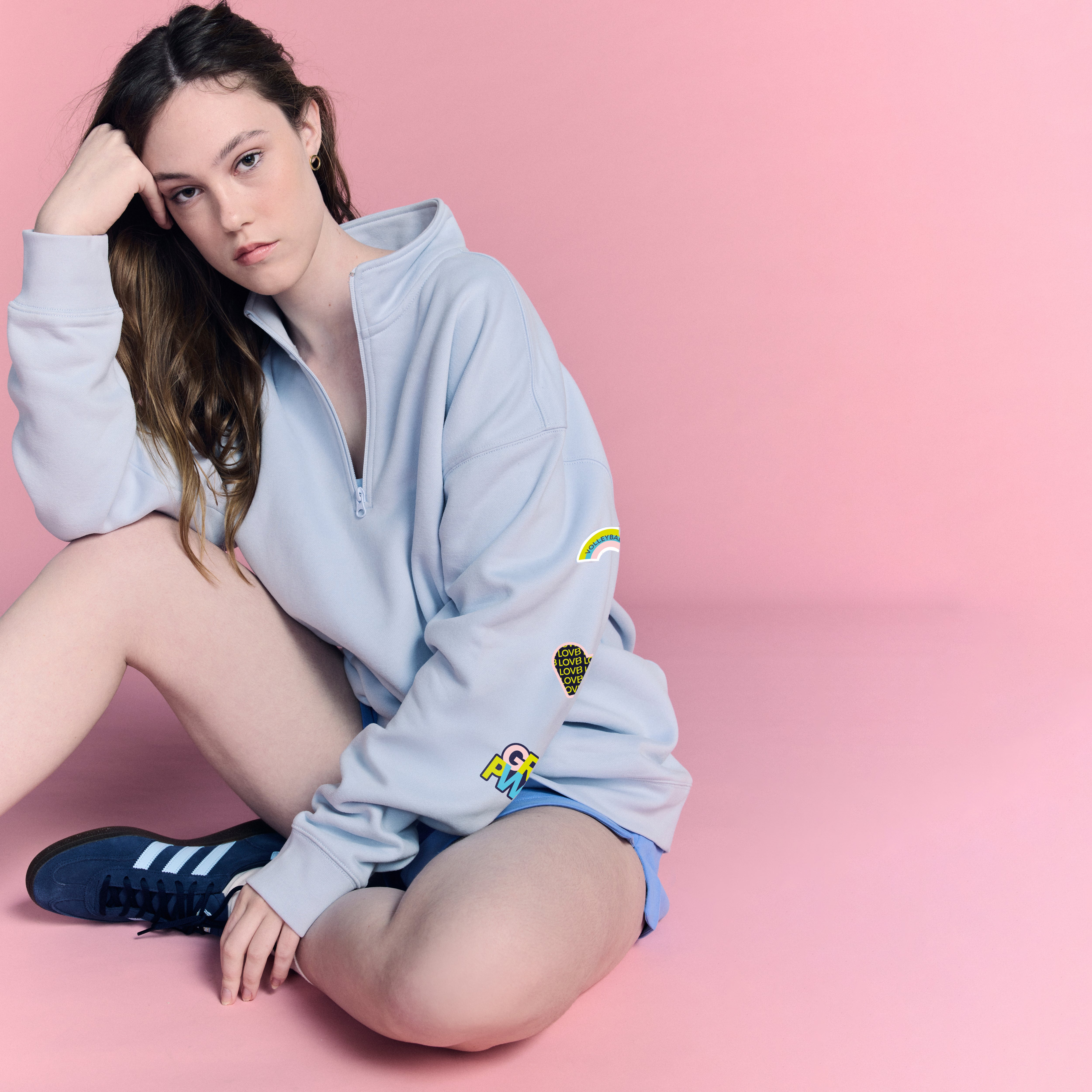 LOVB Volleyball Vibes Hybrid Quarter Zip