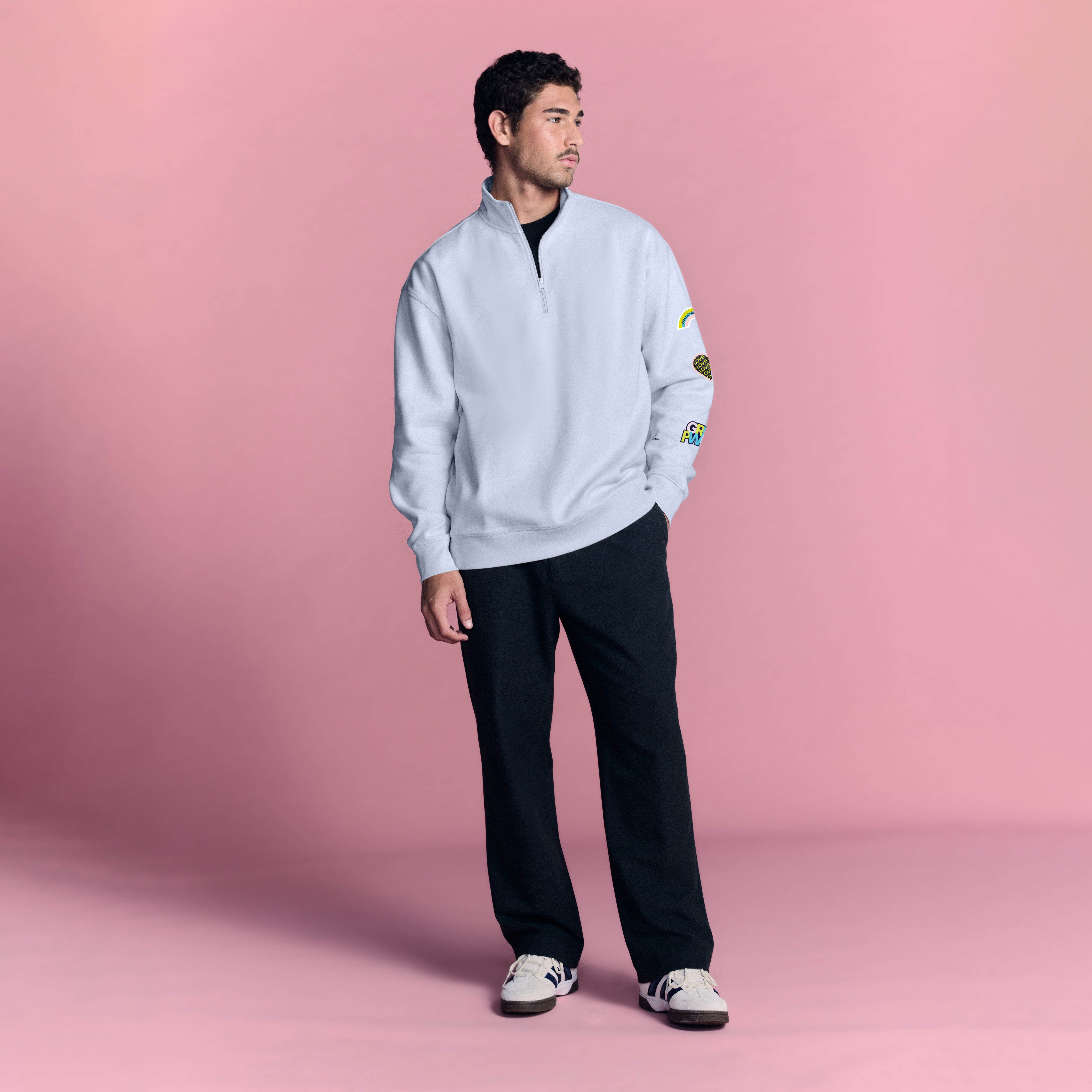 LOVB Volleyball Vibes Hybrid Quarter Zip