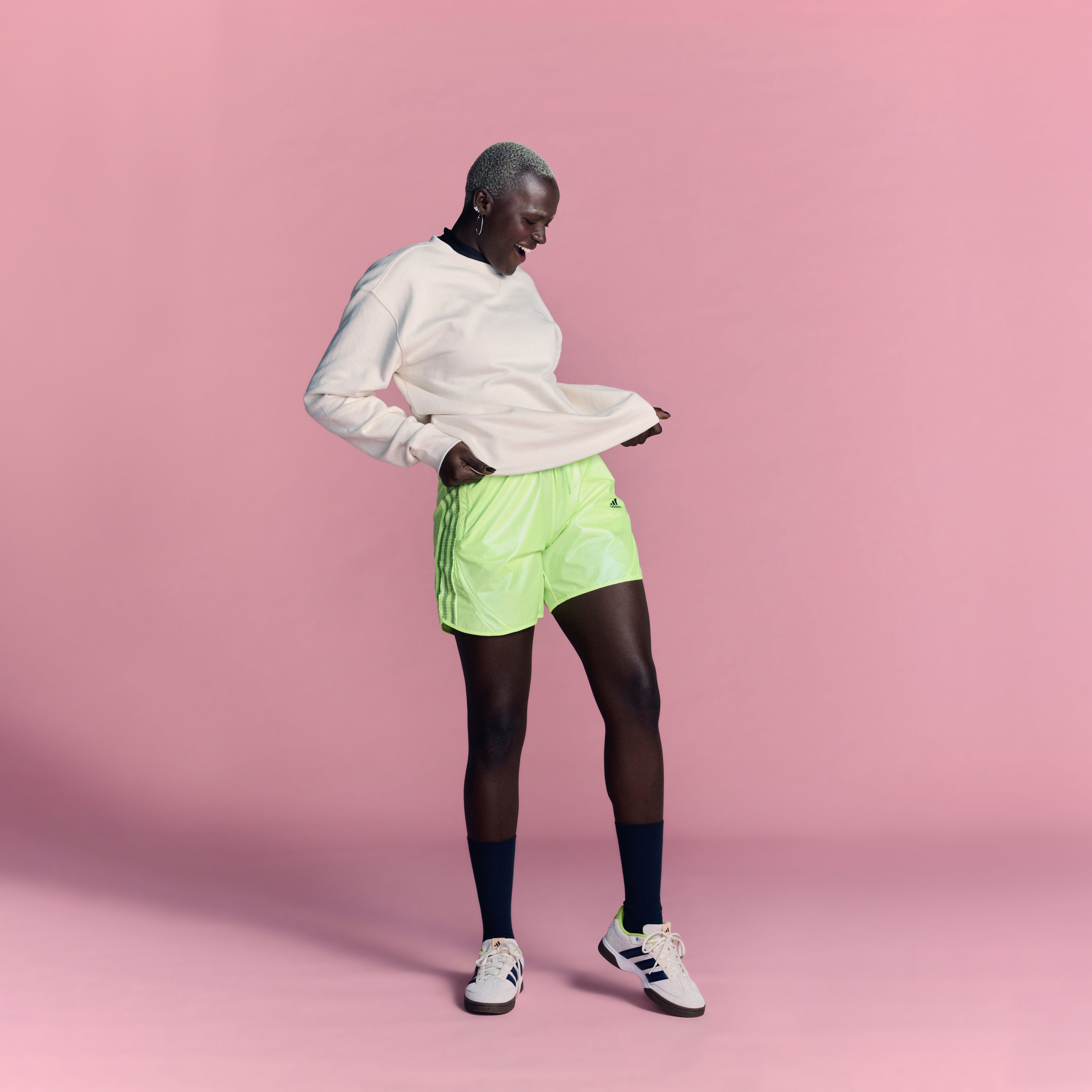 LOVB Essentials Bone Crewneck Sweatshirt