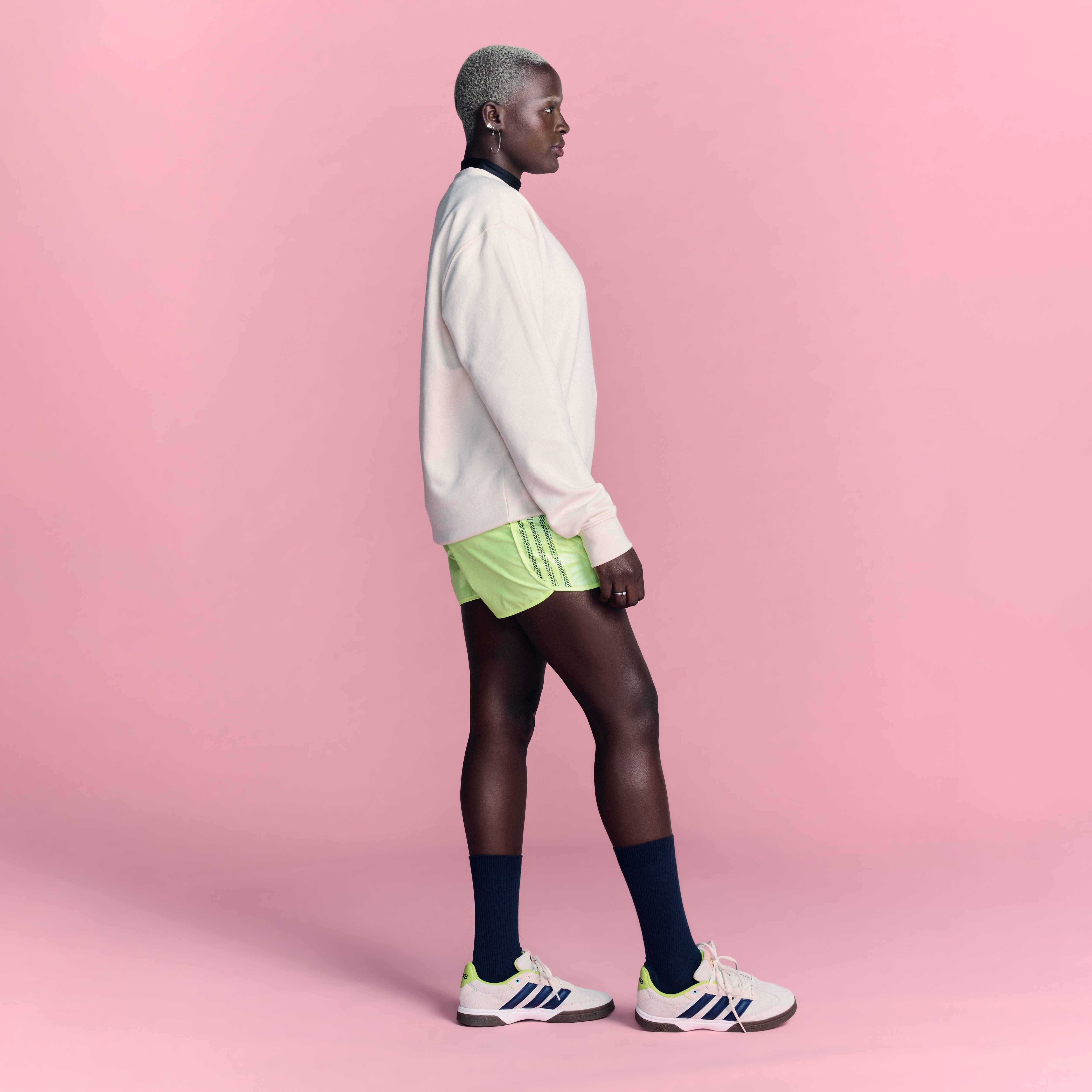 LOVB Essentials Bone Crewneck Sweatshirt