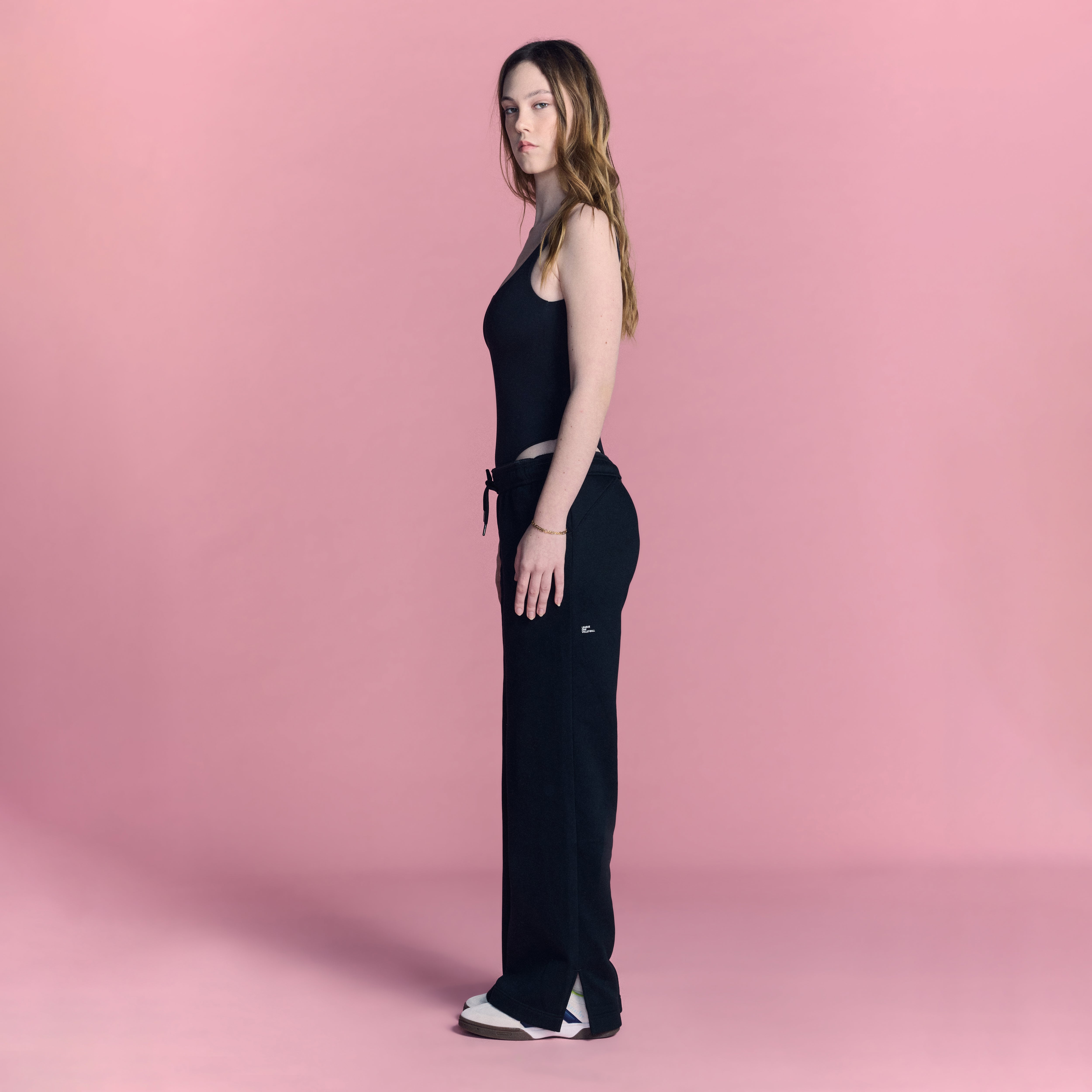 LOVB Essentials Black Wide Leg Sweatpants