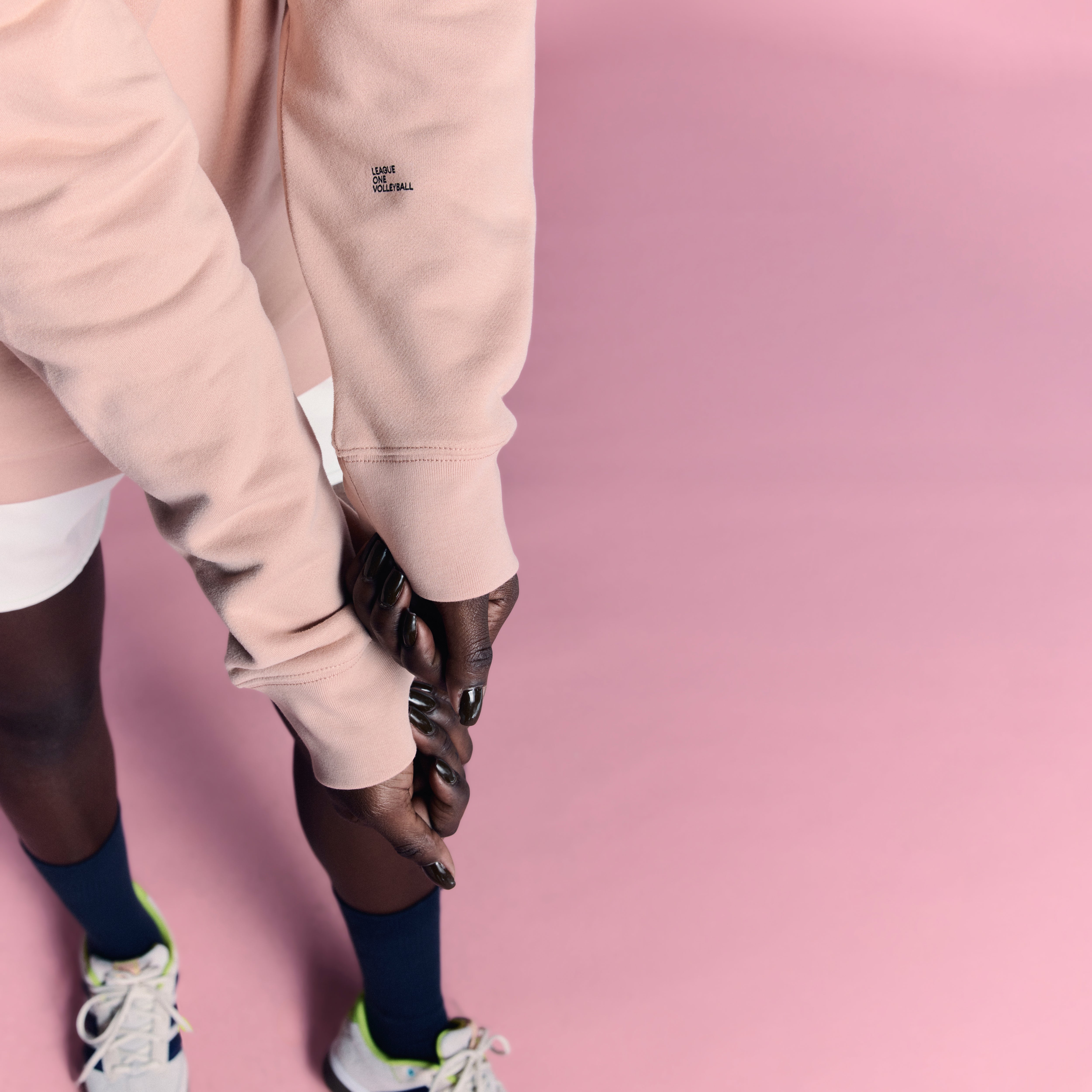 LOVB Essentials Blush Crewneck Sweatshirt