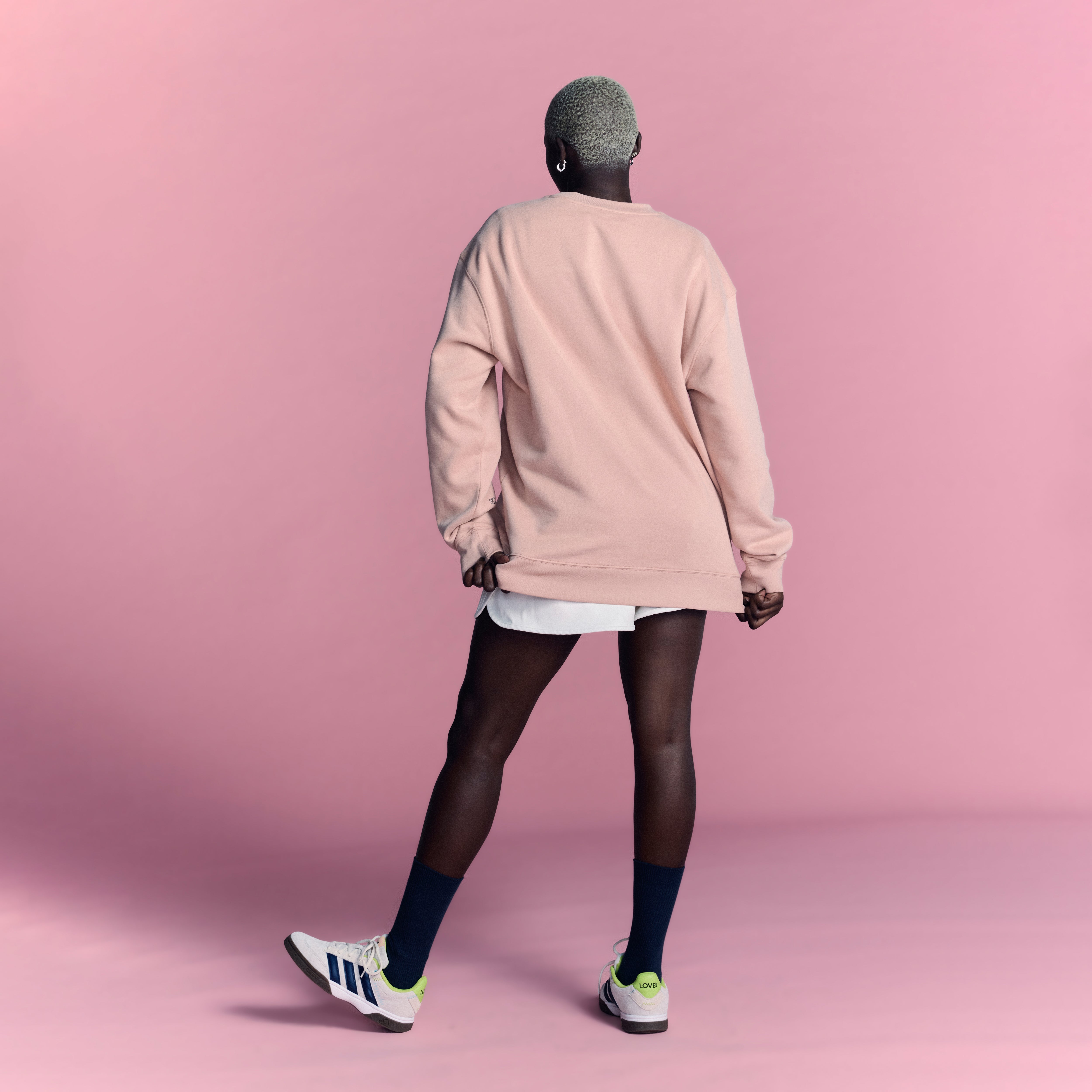LOVB Essentials Blush Crewneck Sweatshirt
