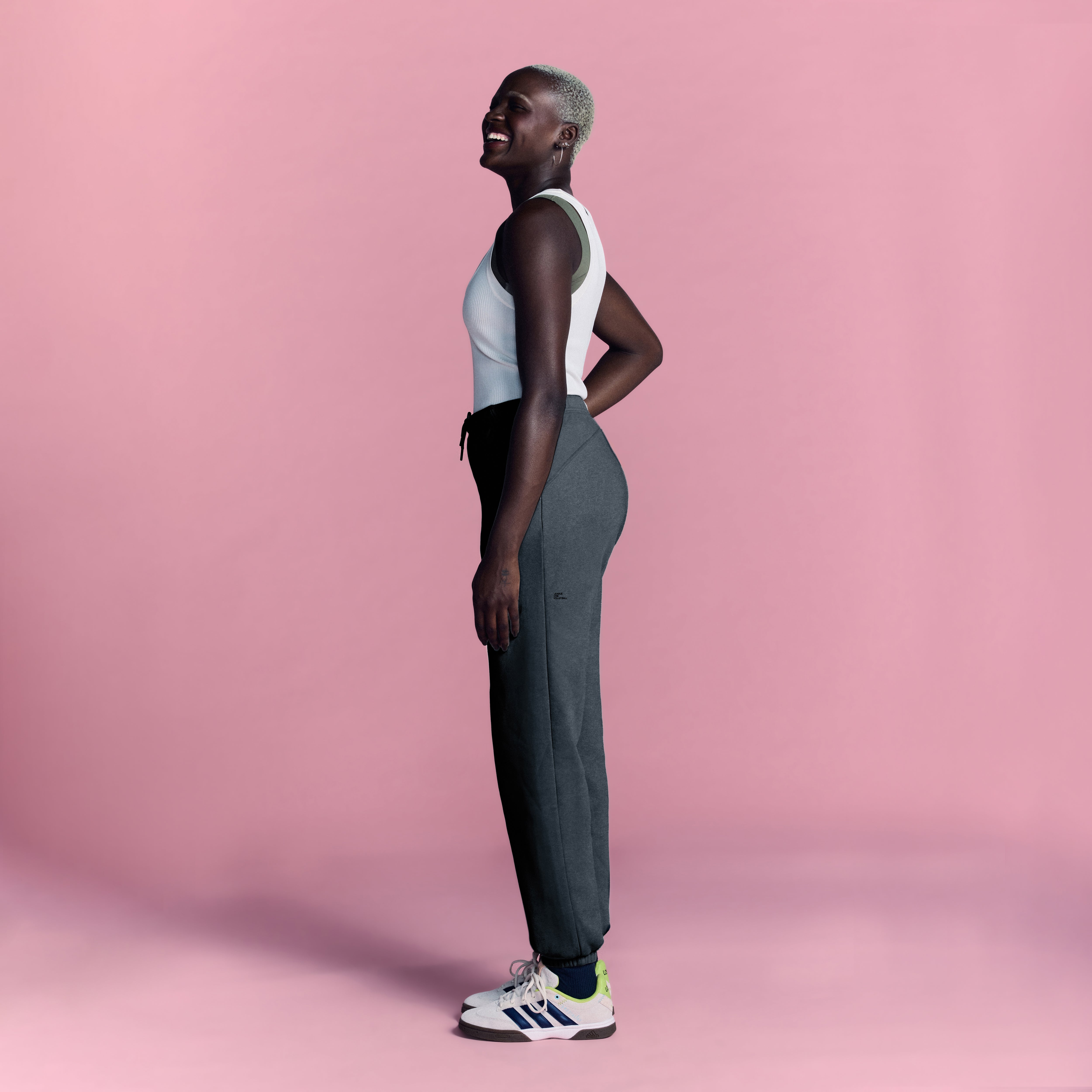 LOVB Essentials Dark Heather Grey Sweatpants