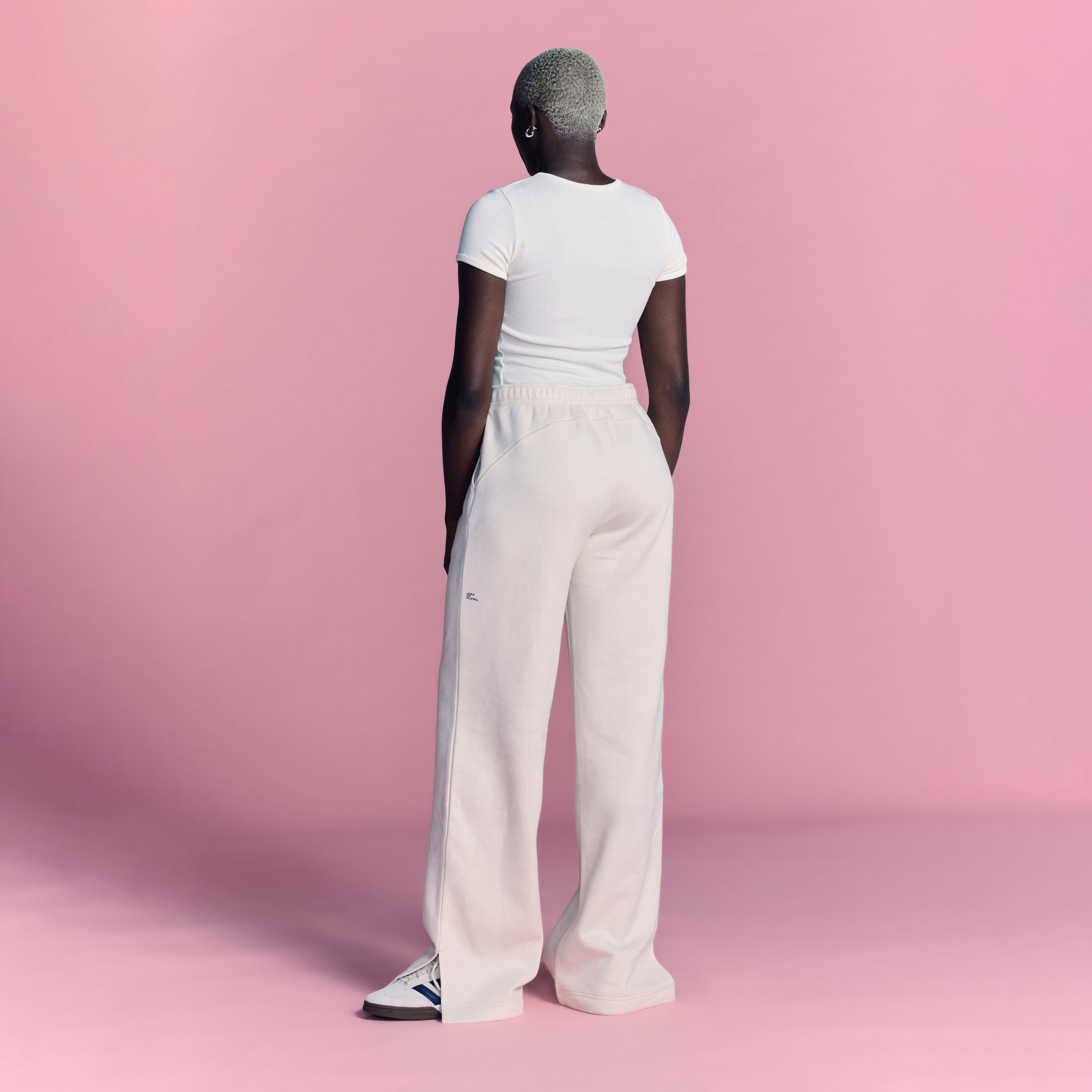 LOVB Essentials Bone Wide Leg Sweatpants