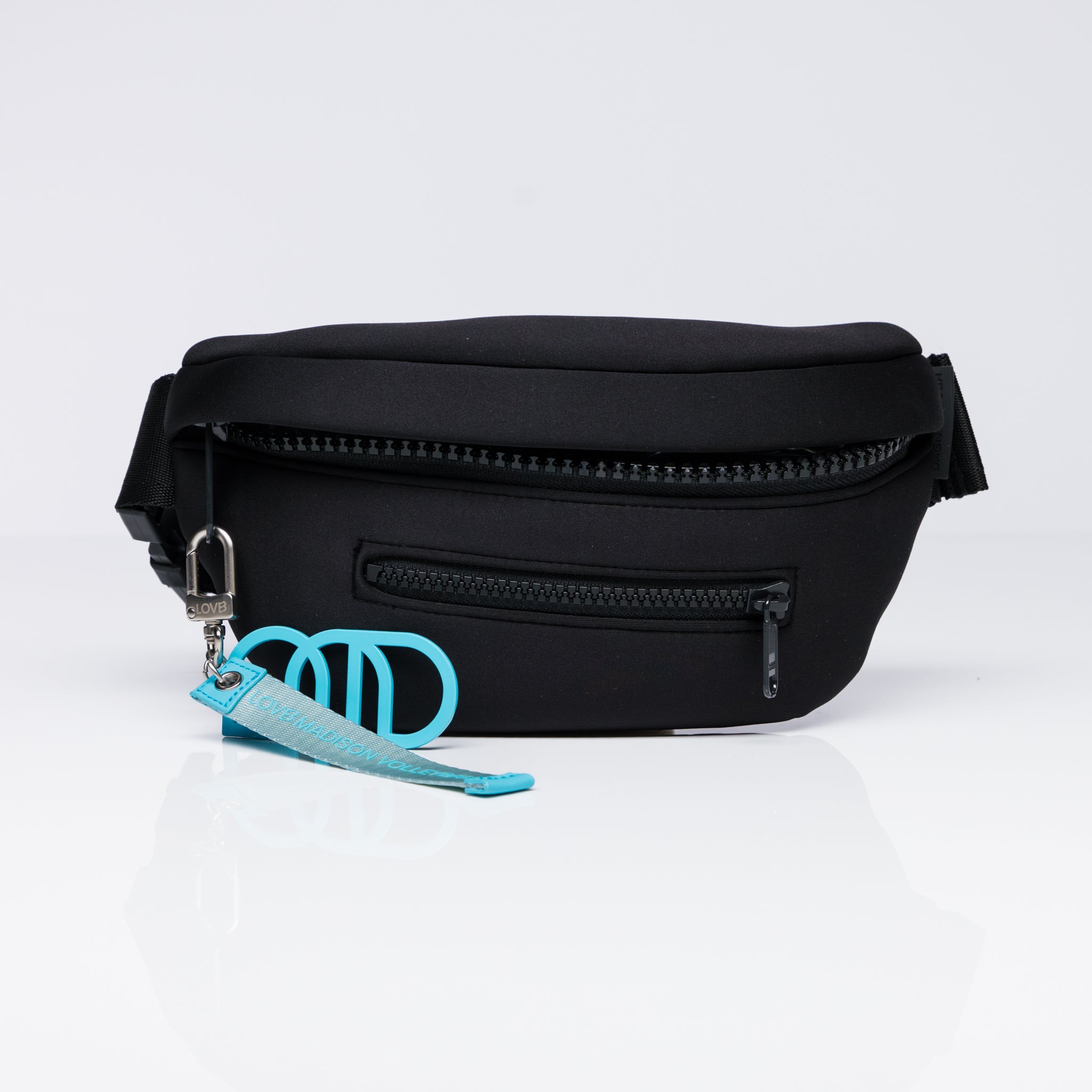 Dagne Dover Onyx Ace Fanny Pack + LOVB Madison Bag Charm