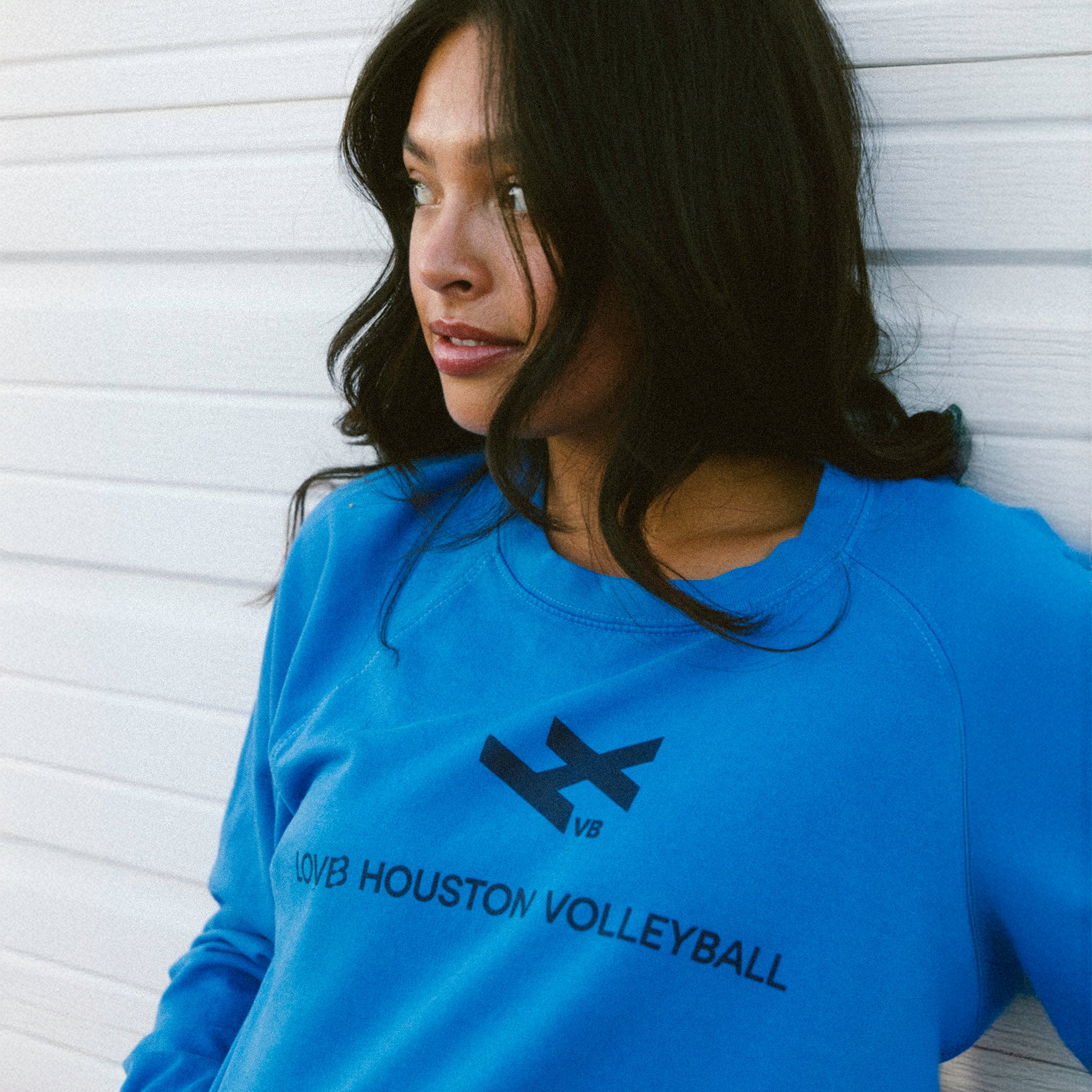 LOVB Houston Color Drenched Crewneck Sweatshirt