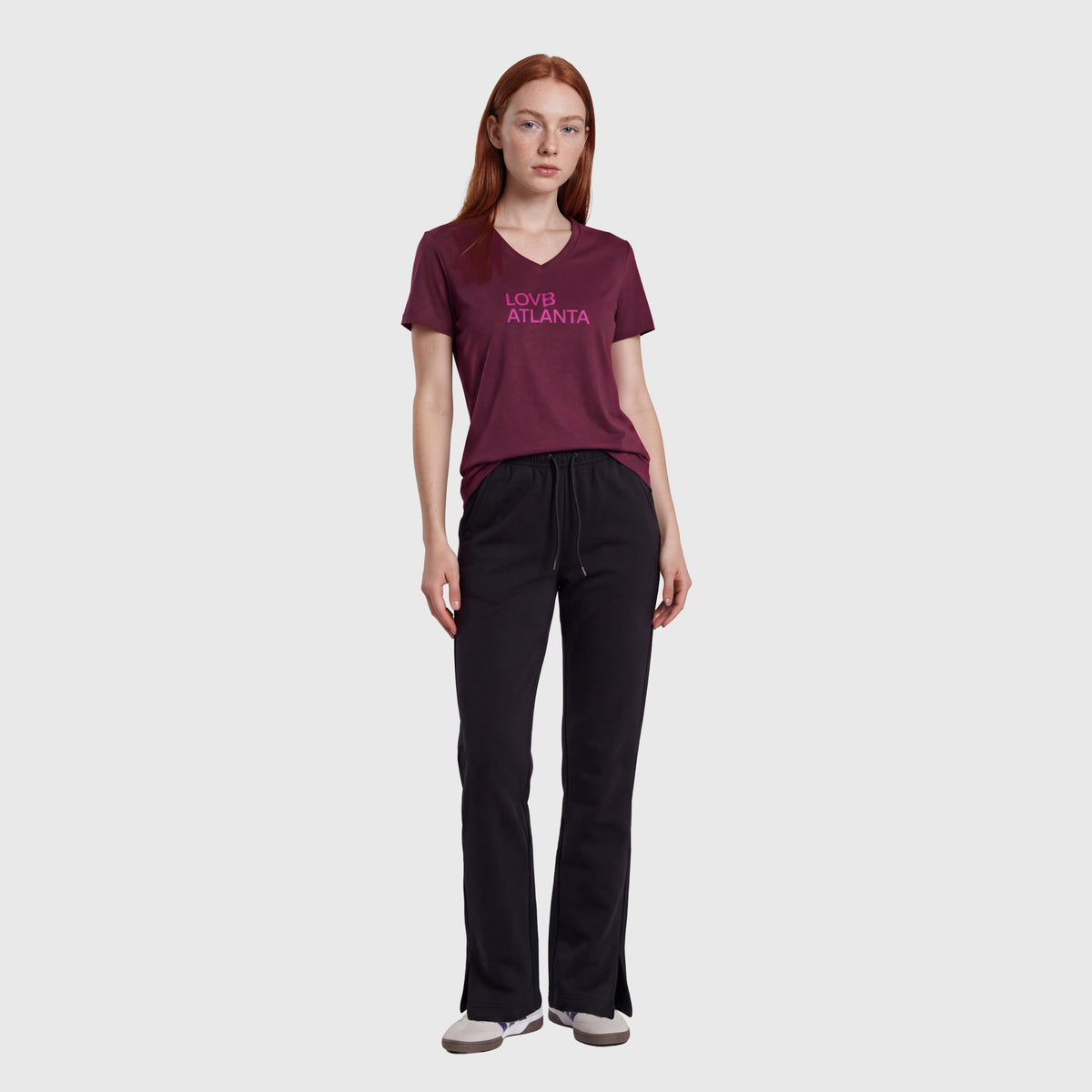 LOVB Atlanta x adidas V Neck Tee