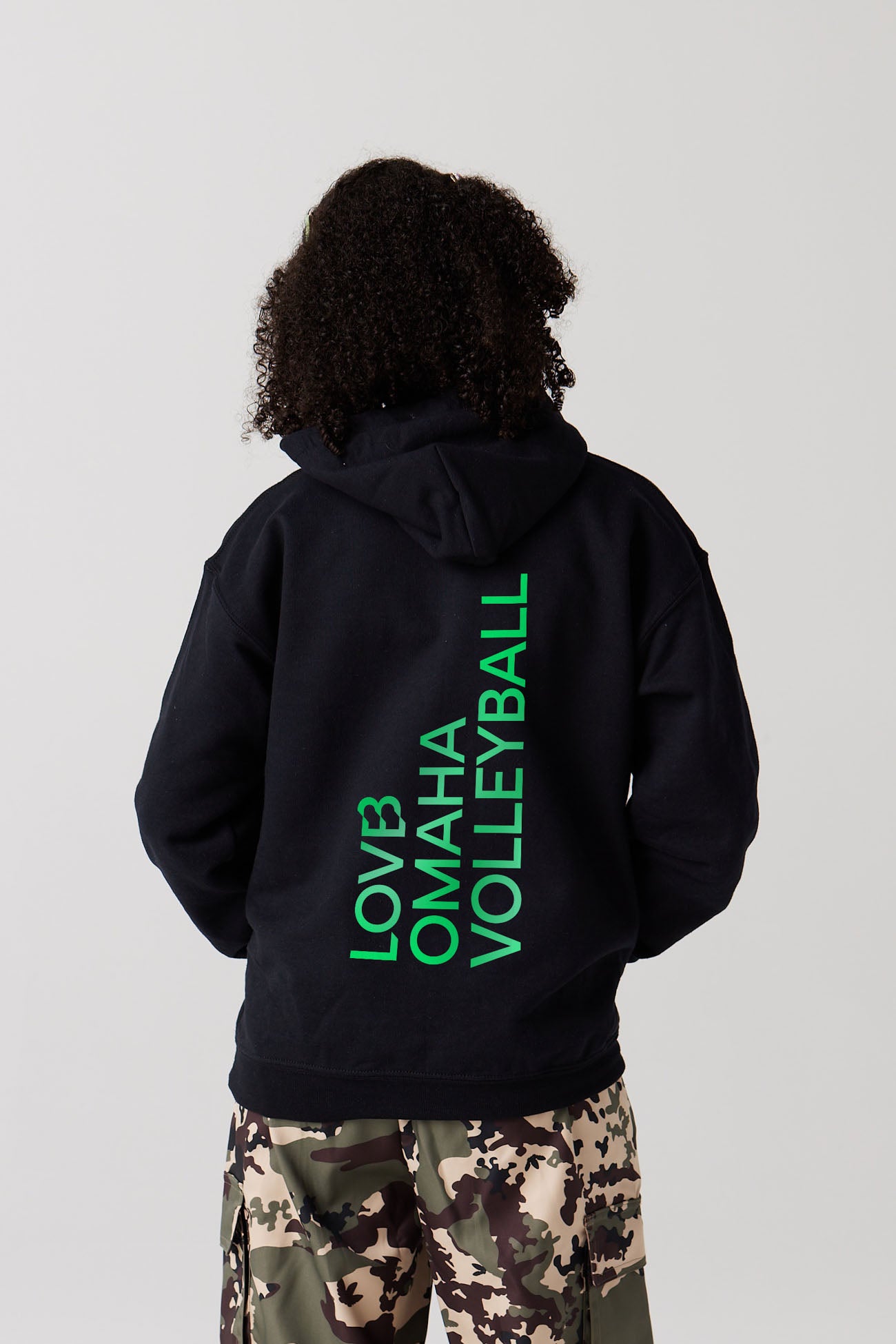 LOVB Omaha Backronym Hoodie Youth Collectors Edition