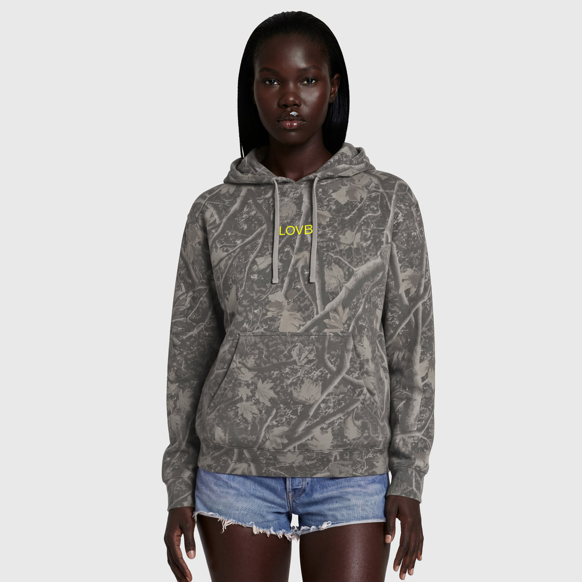 LOVB Backronym Camo Fleece Hoodie