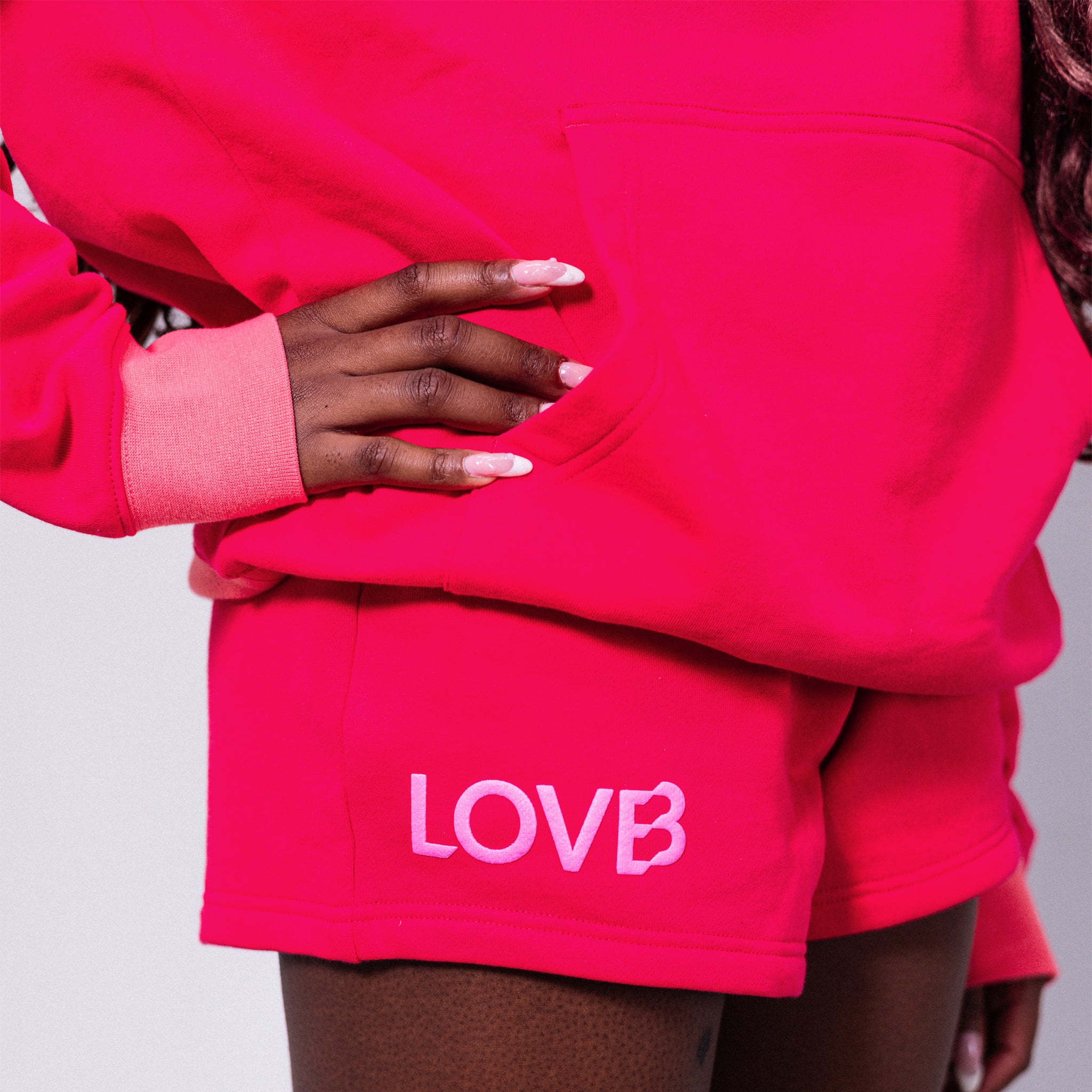 LOVB Candy Court Watermelon Short