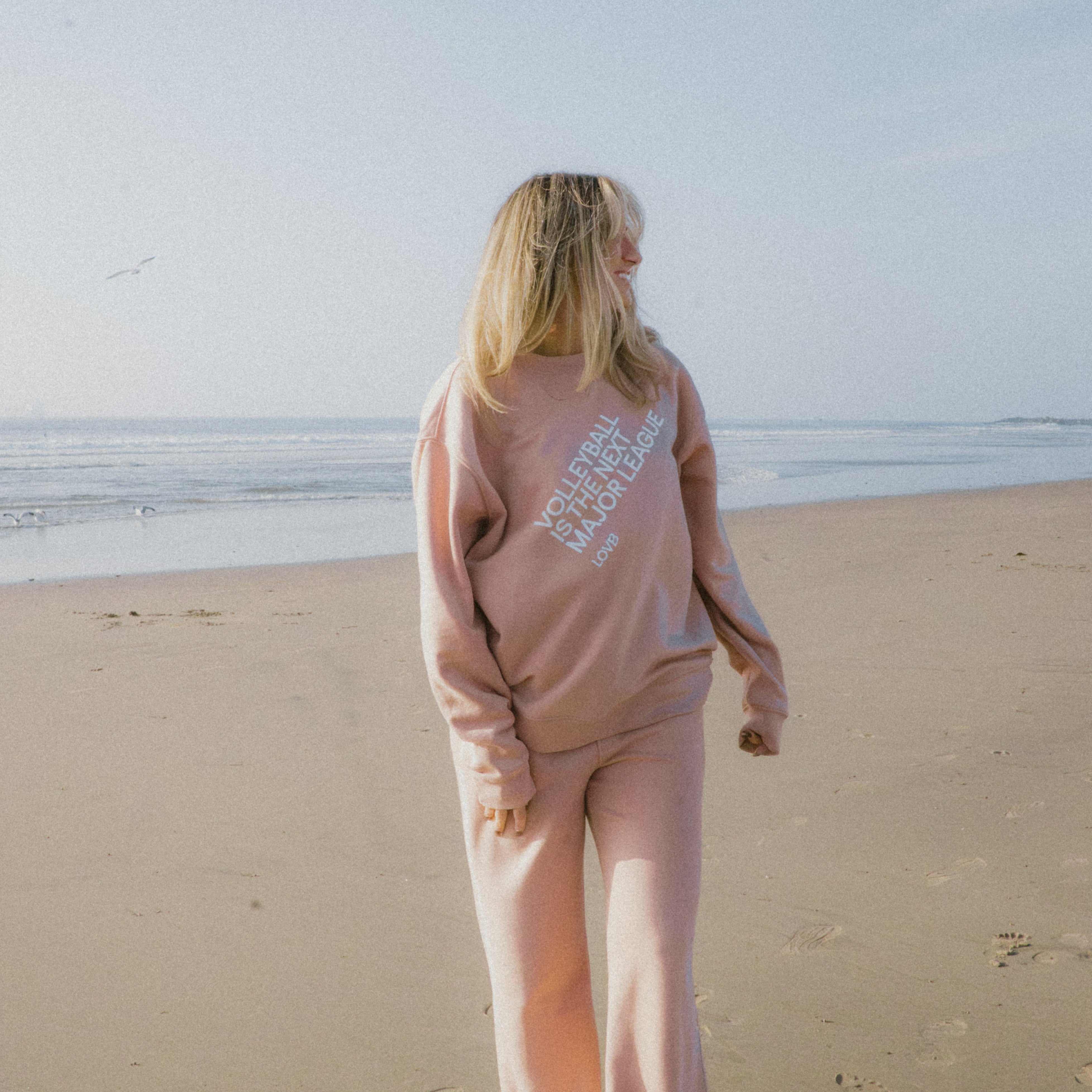 LOVB Volleyball Next Major League™ Hybrid Crewneck