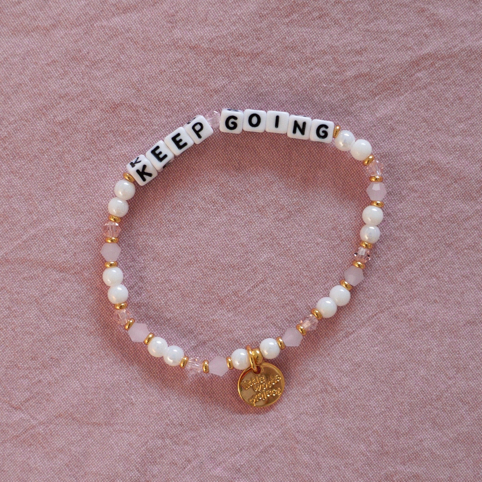 Keep Going Beaded Bracelet
