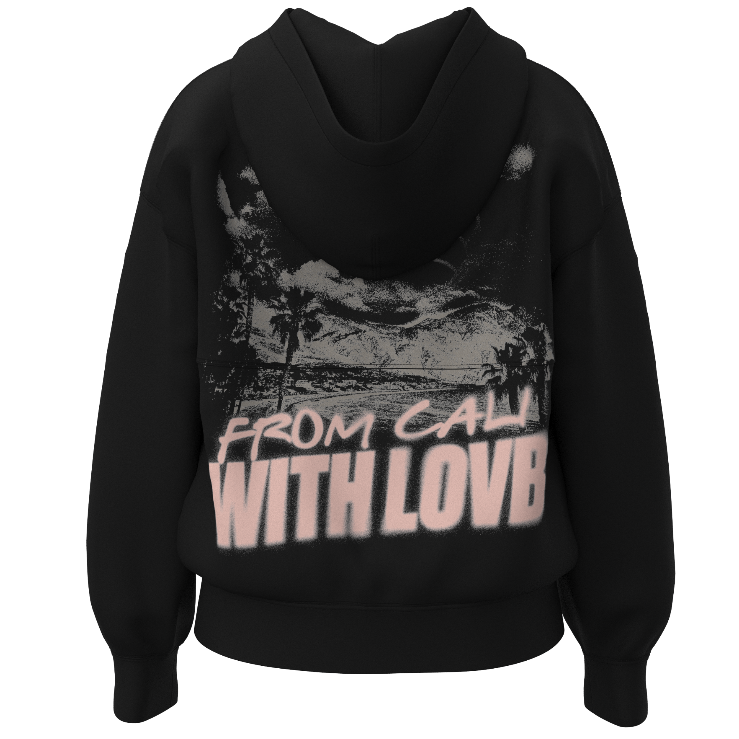 From Cali With LOVB Zip Up Hoodie