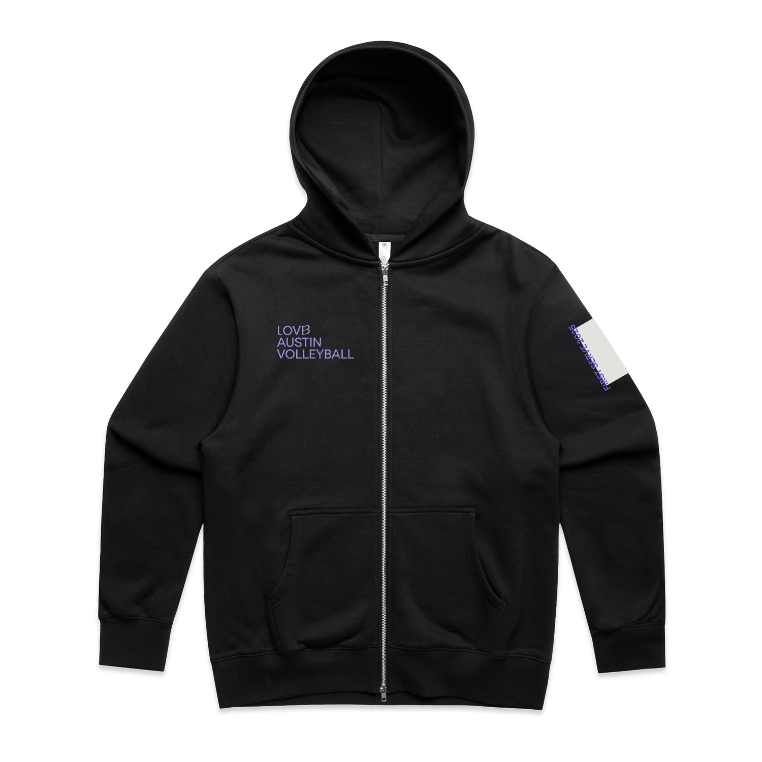 LOVB Austin First Serve Full Zip Hoodie