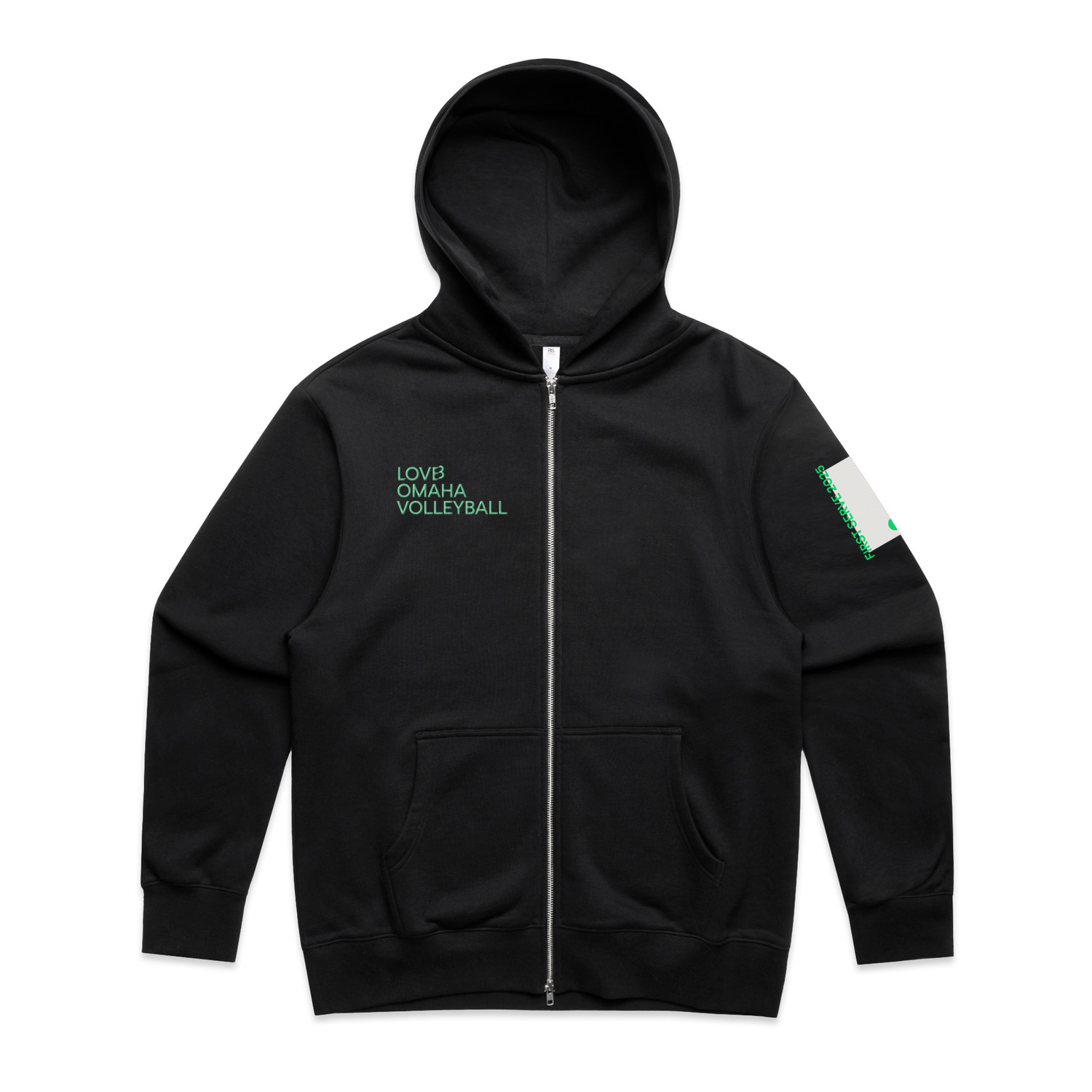 LOVB Omaha First Serve Full Zip Hoodie Collectors Edition
