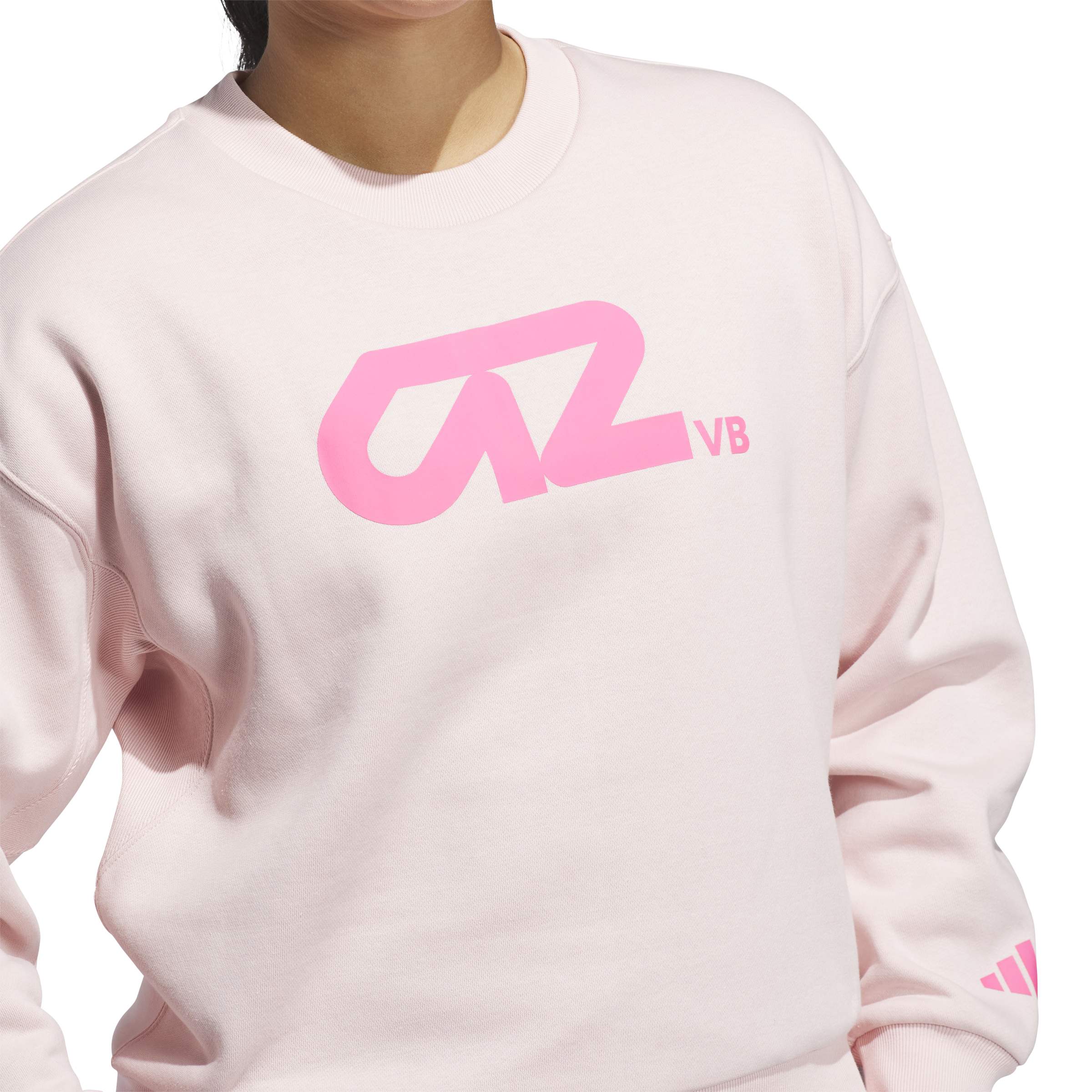 LOVB Atlanta x Adidas Cropped Crewneck Sweatshirt