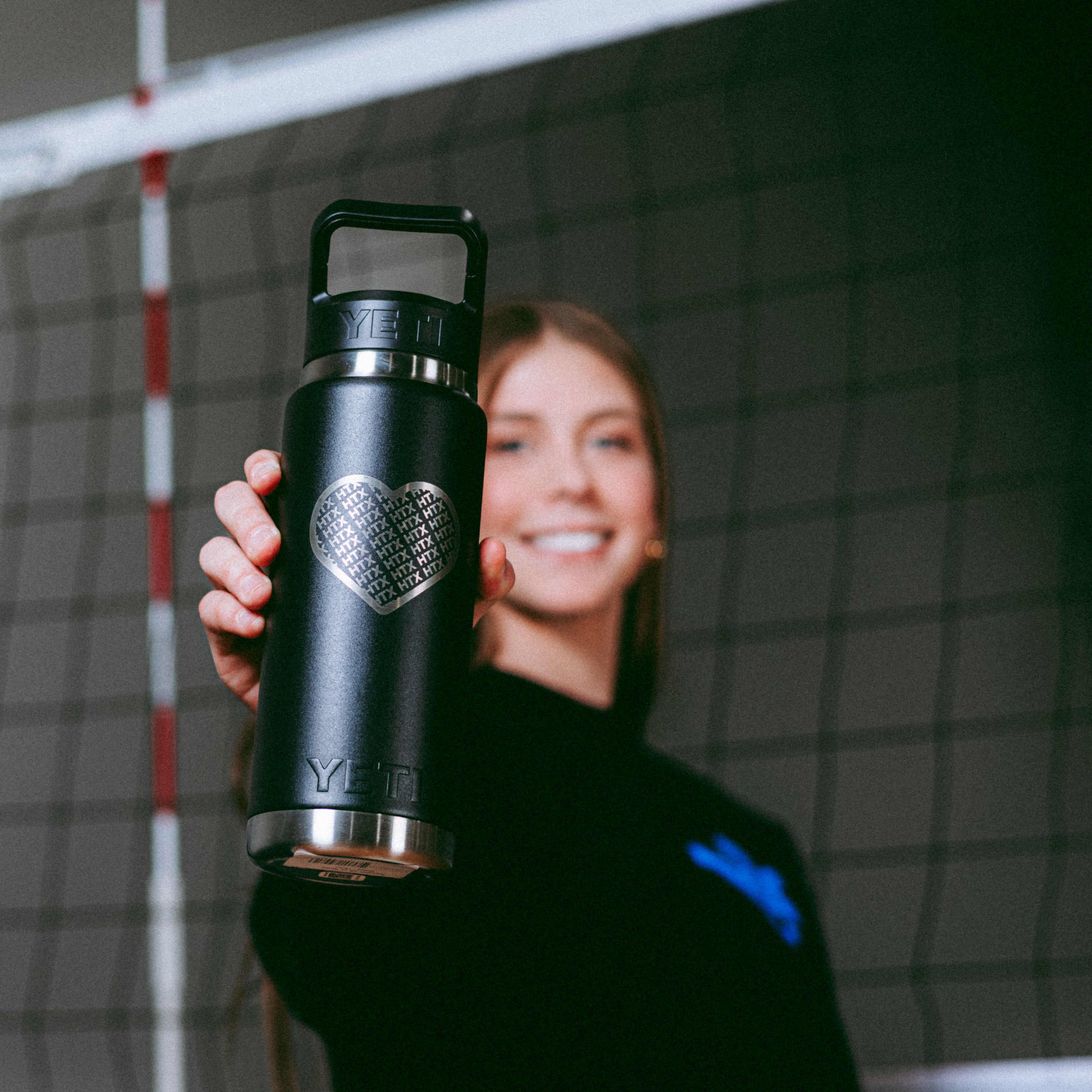 LOVB Houston YETI 26 oz Rambler Straw Bottle