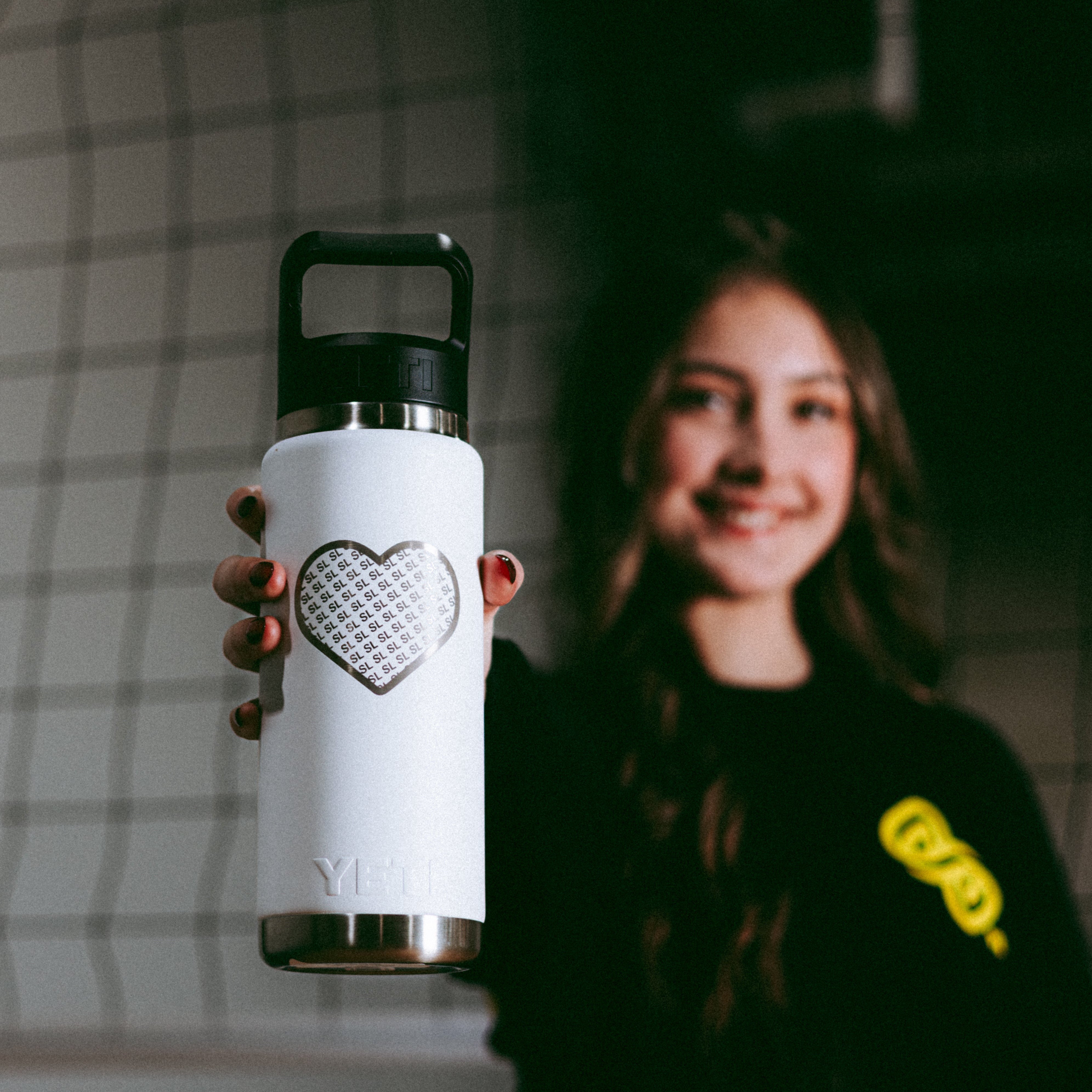 LOVB Salt Lake YETI 26 oz Rambler Straw Bottle