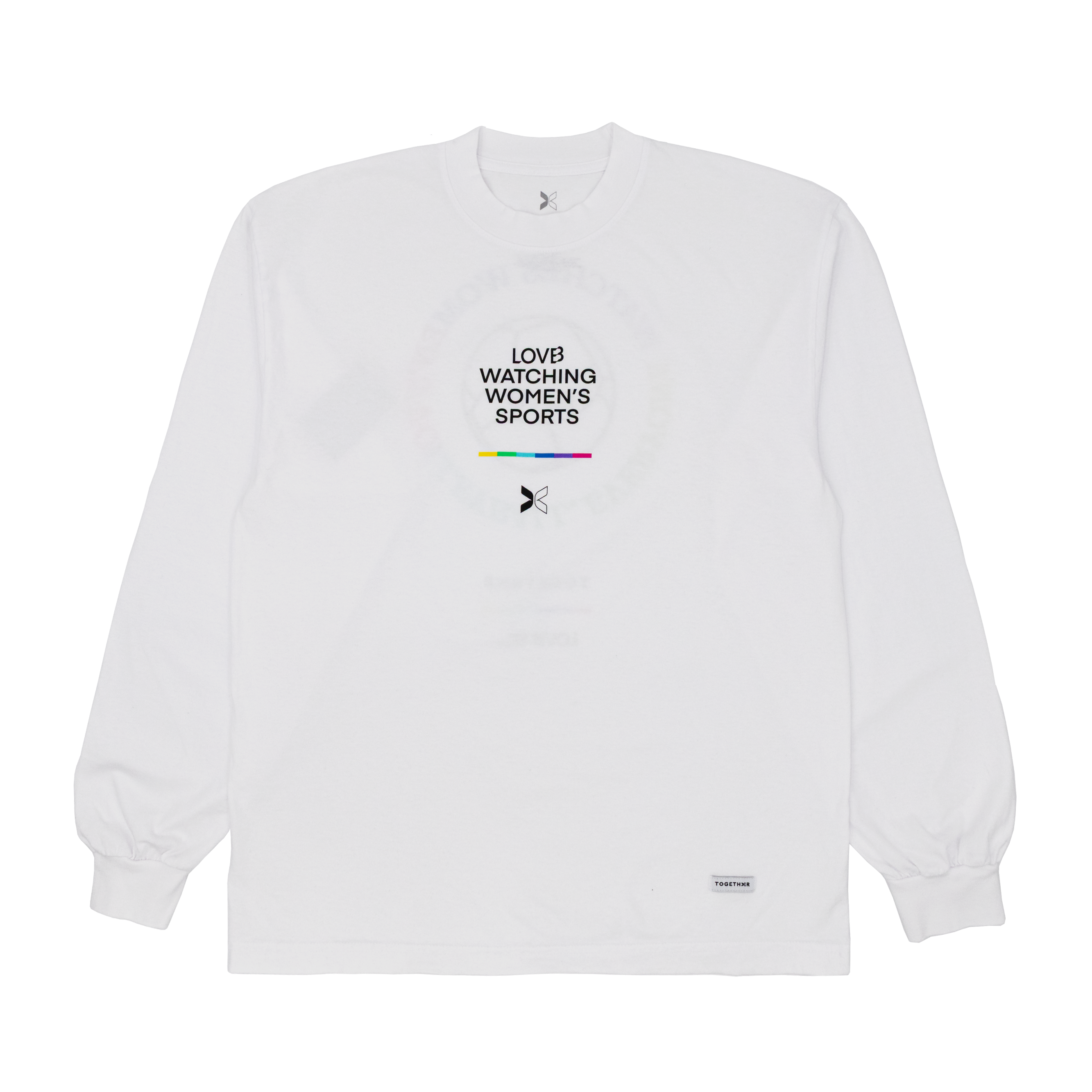 LOVB x TOGETHXR LOVB Watching Women's Sports Long Sleeve T-Shirt