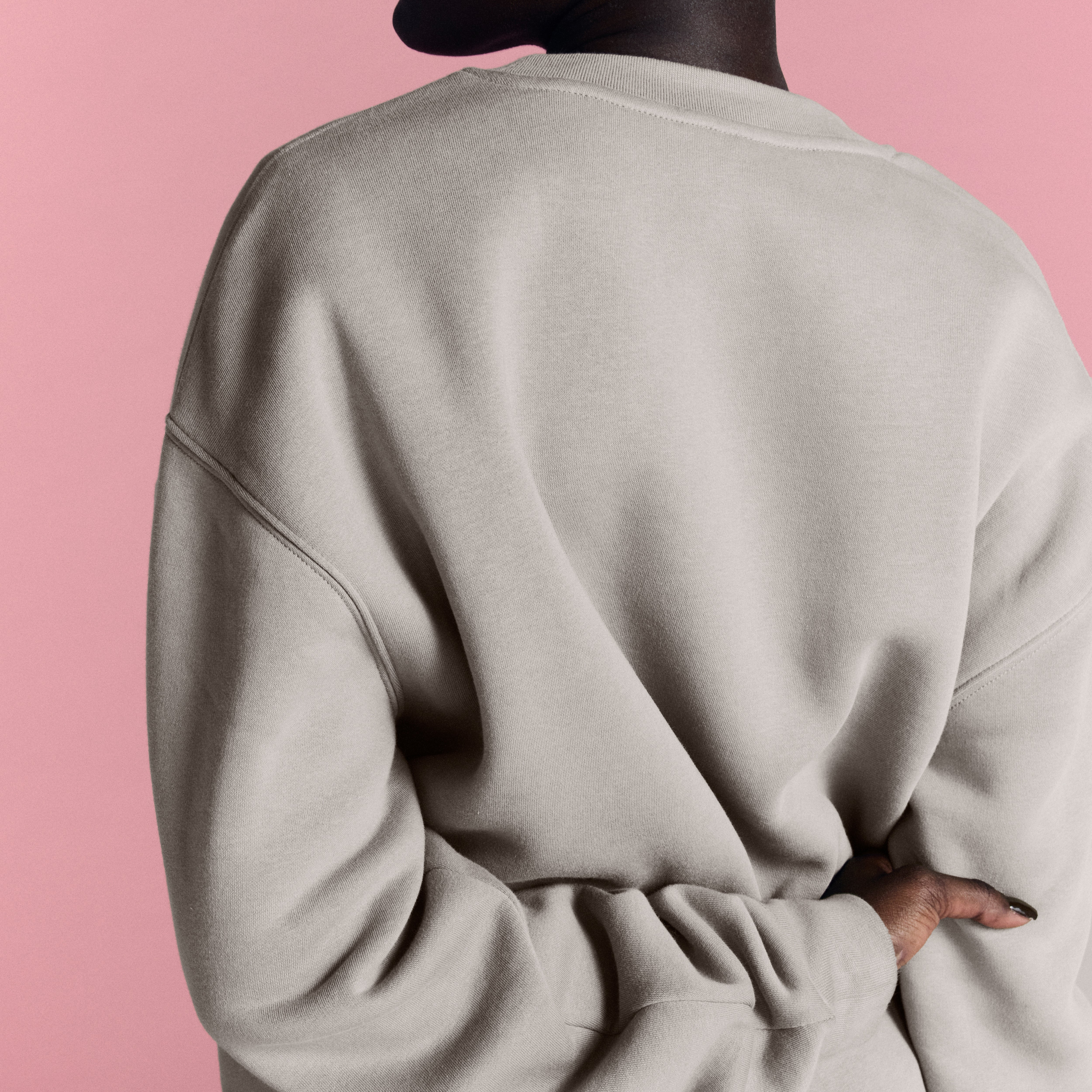 Cement Volleyball Hybrid Crewneck