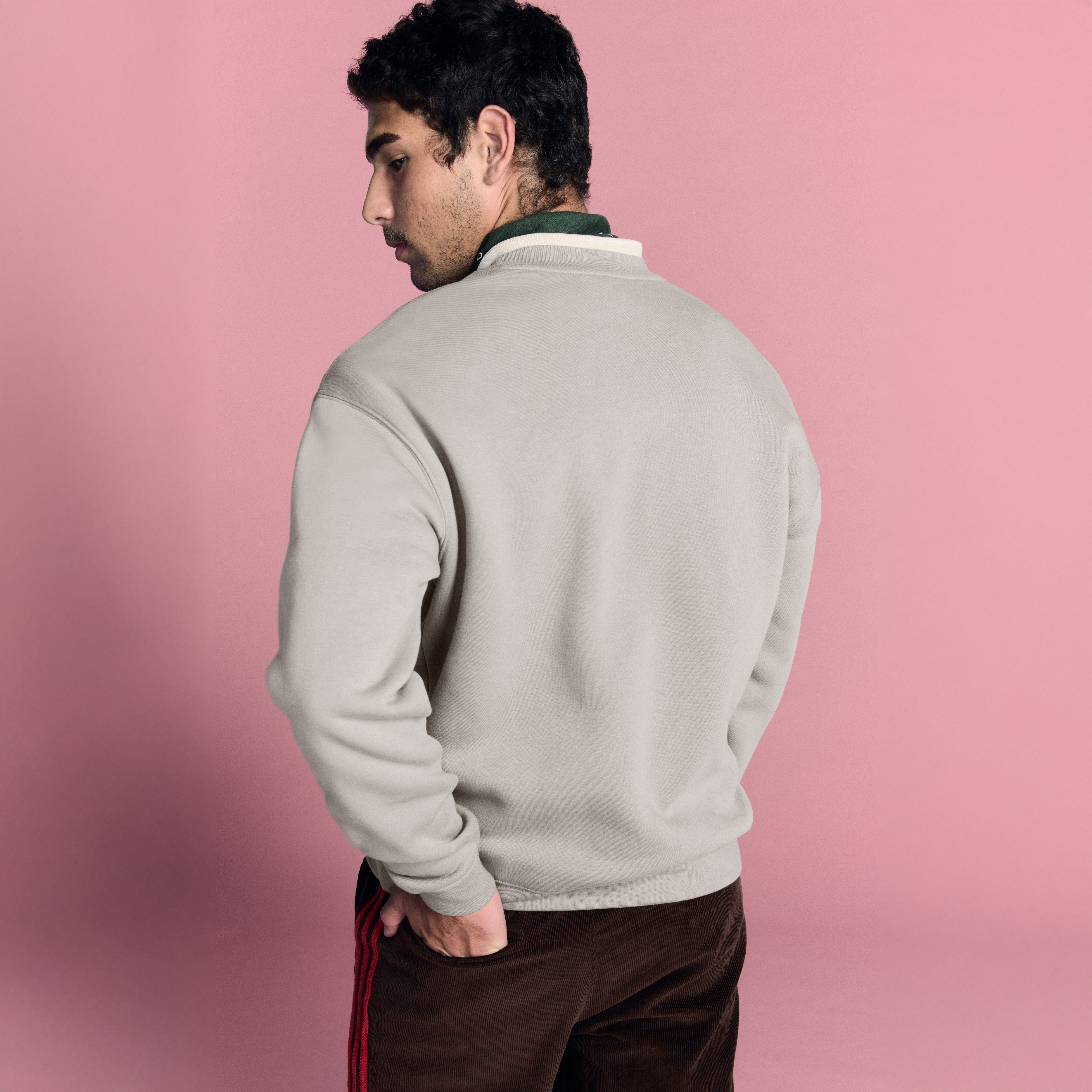 Cement Volleyball Hybrid Crewneck