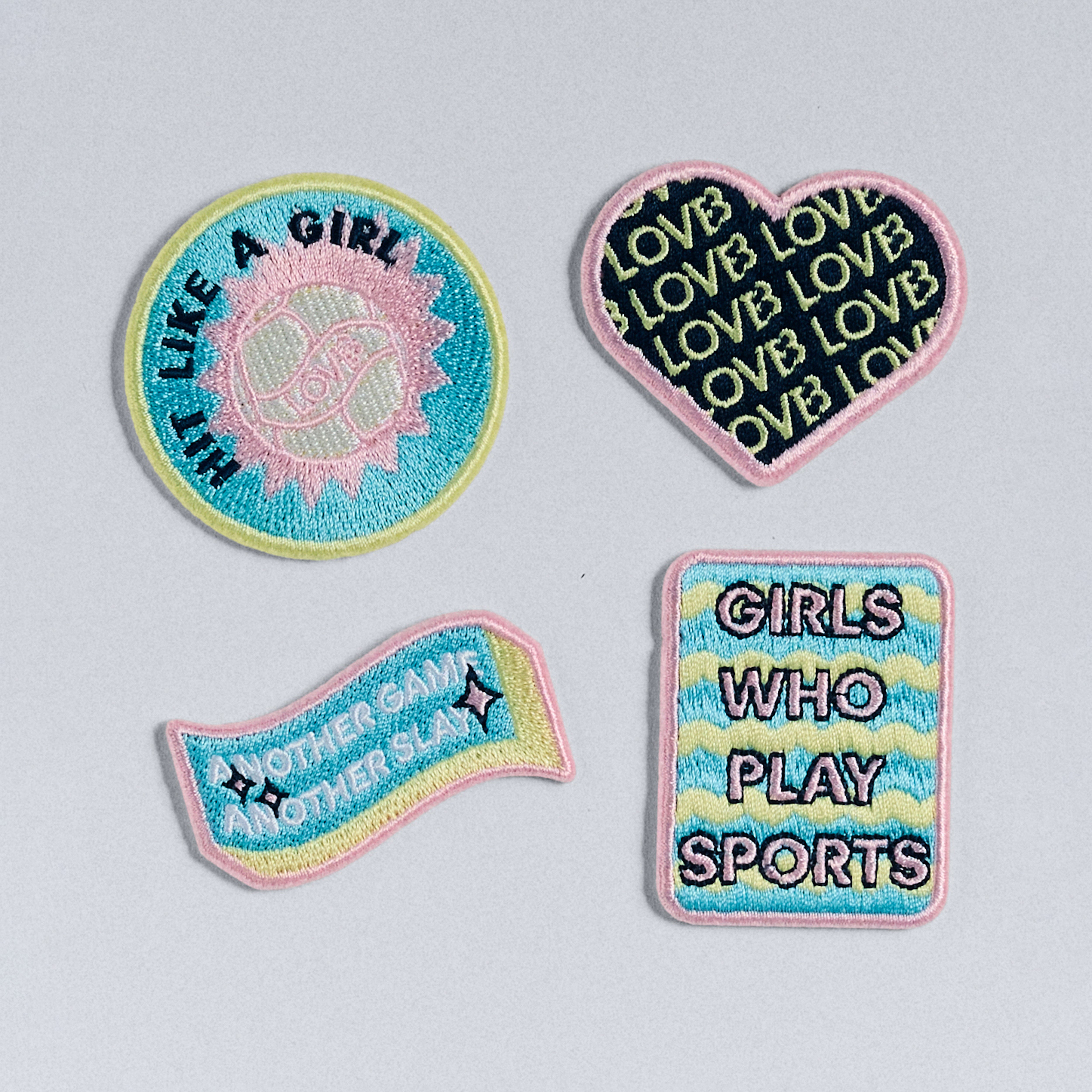 LOVB Patches Pack of 4