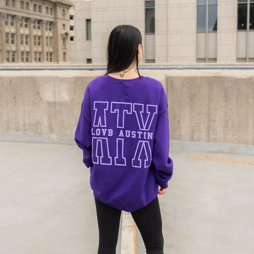 LOVB Austin Split Crewneck Back