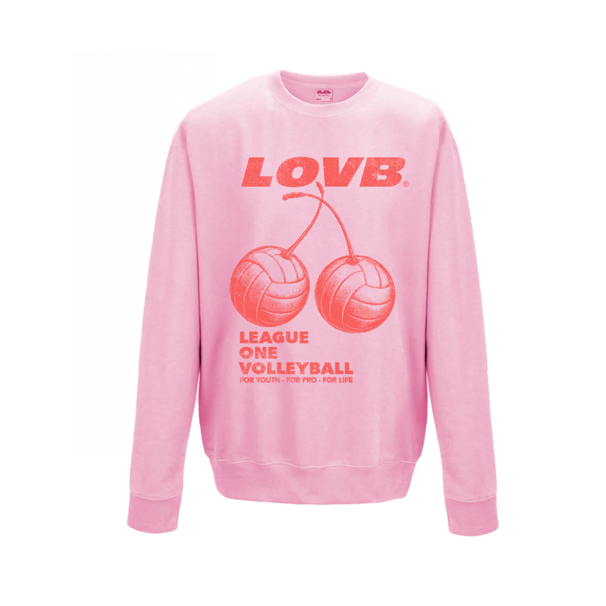 LOVB Pink Cherries Youth Crewneck – Shop.LOVB.com