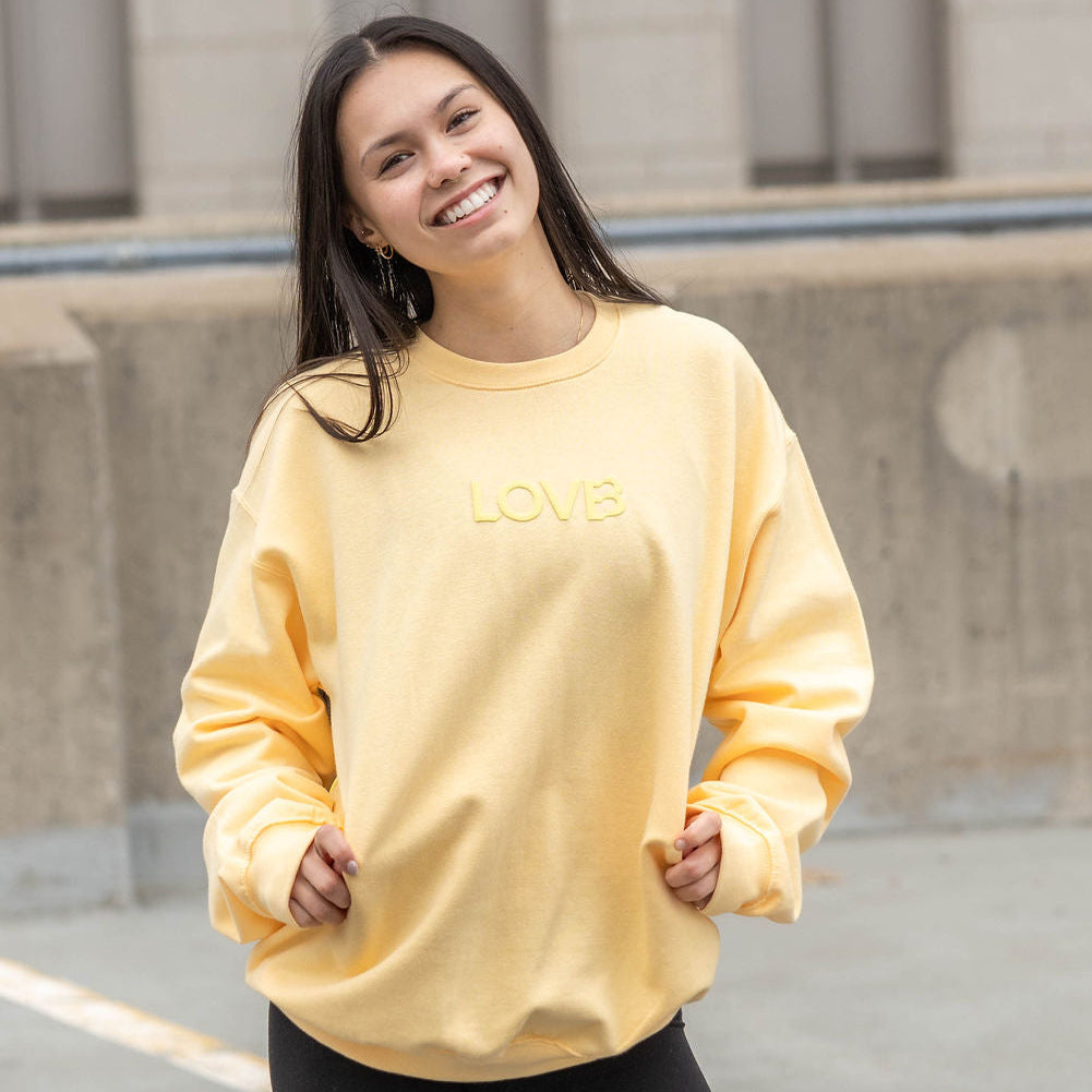 LOVB Salt Lake Split Crewneck Front