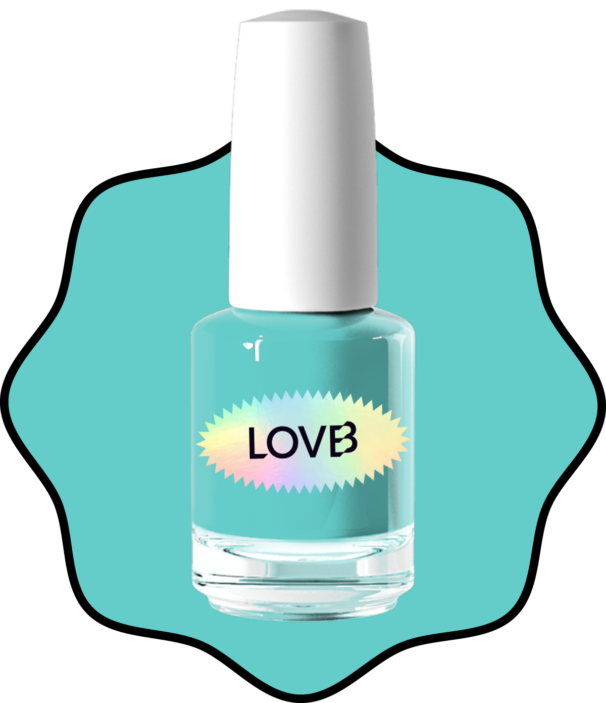 Miami Aqua Aura Nail Polish