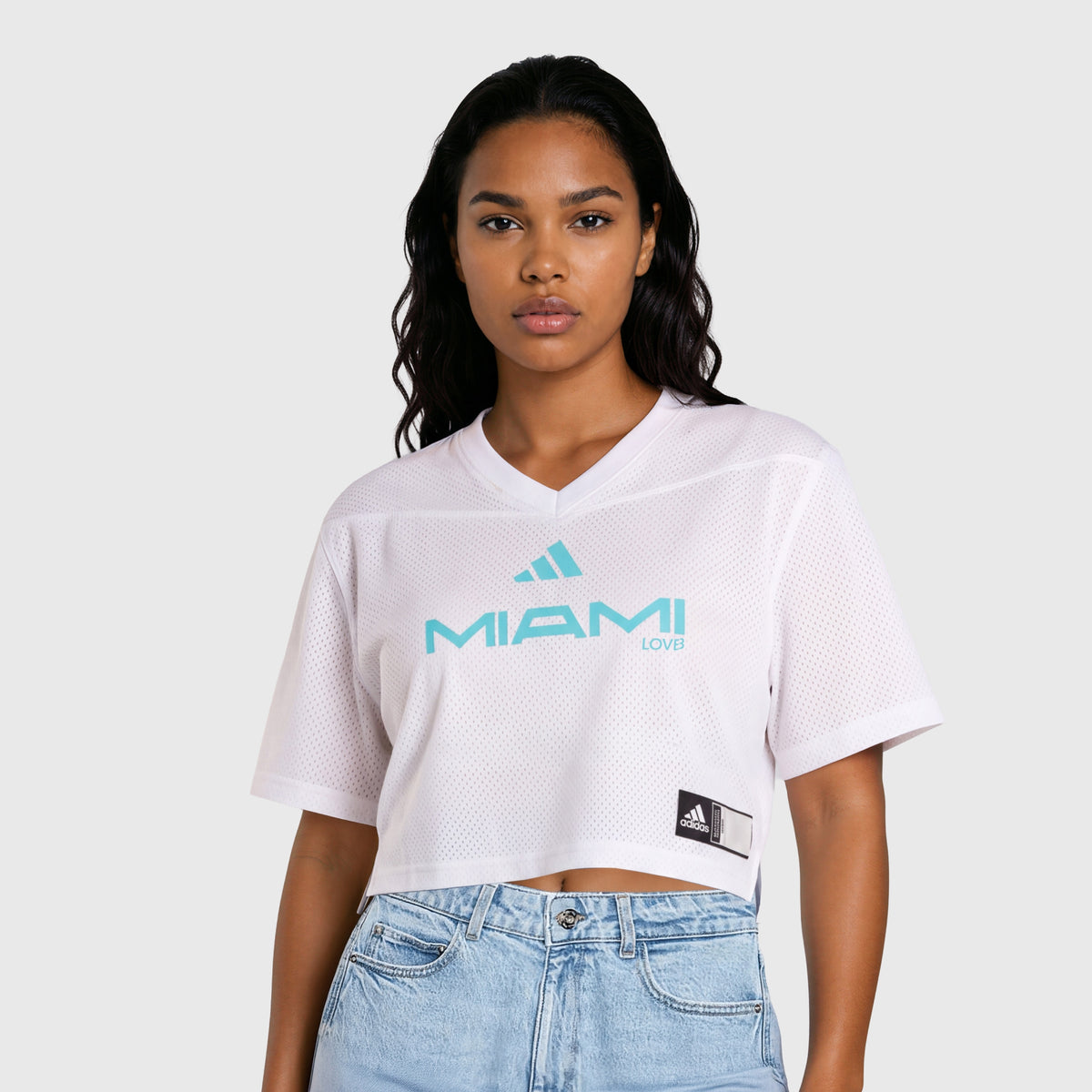 LOVB Miami x adidas Crop Jersey