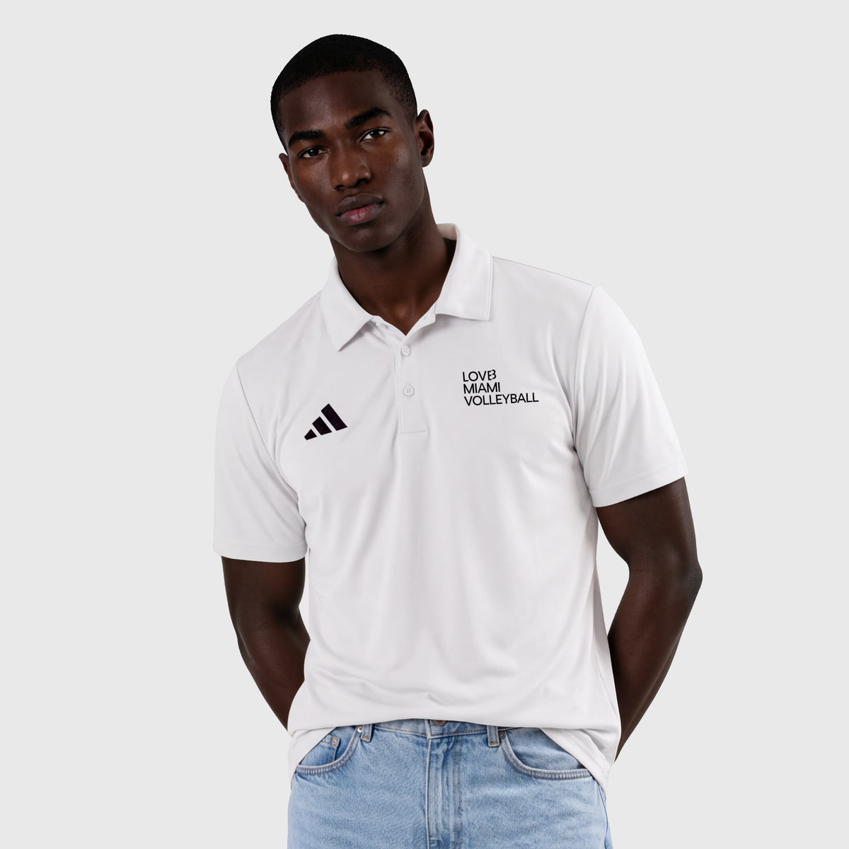 LOVB Miami x adidas Ultimate 365 Solid Polo