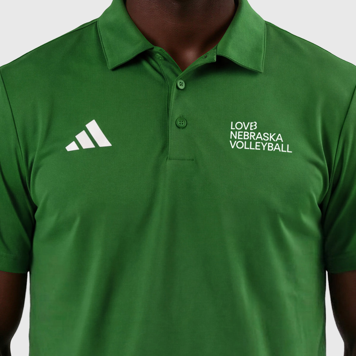 LOVB Nebraska x adidas Ultimate 365 Solid Polo