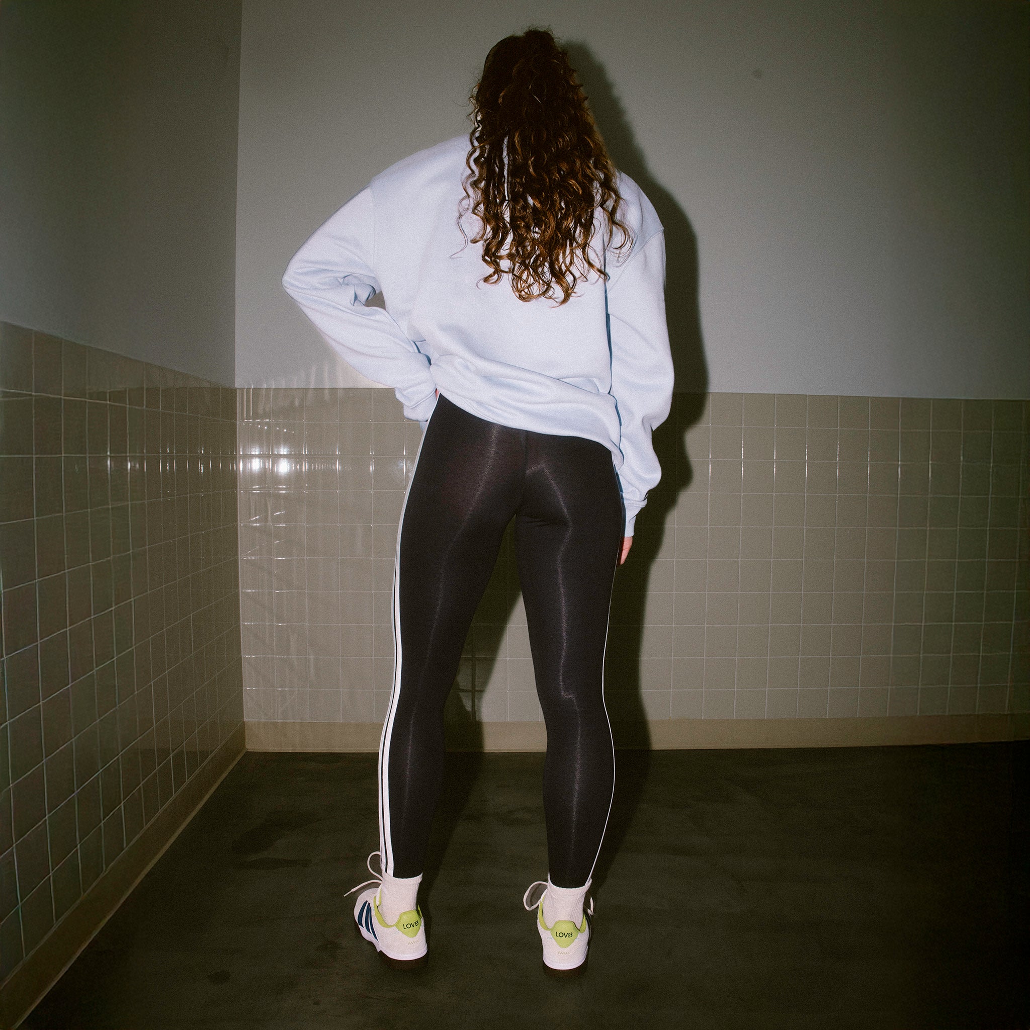 Adidas Essentials 3-Stripes Cotton Leggings
