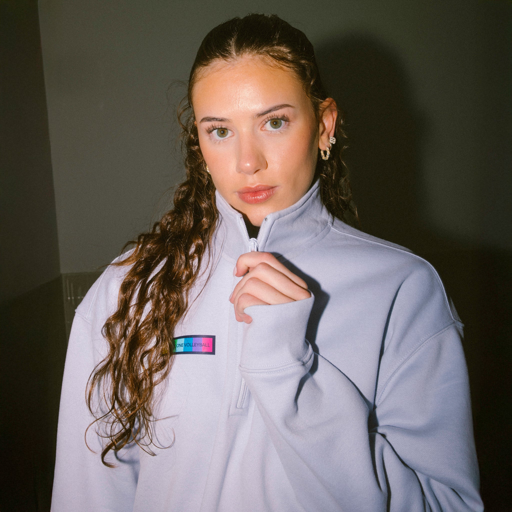 League One Volleyball Colorbar Hybrid Quarter Zip