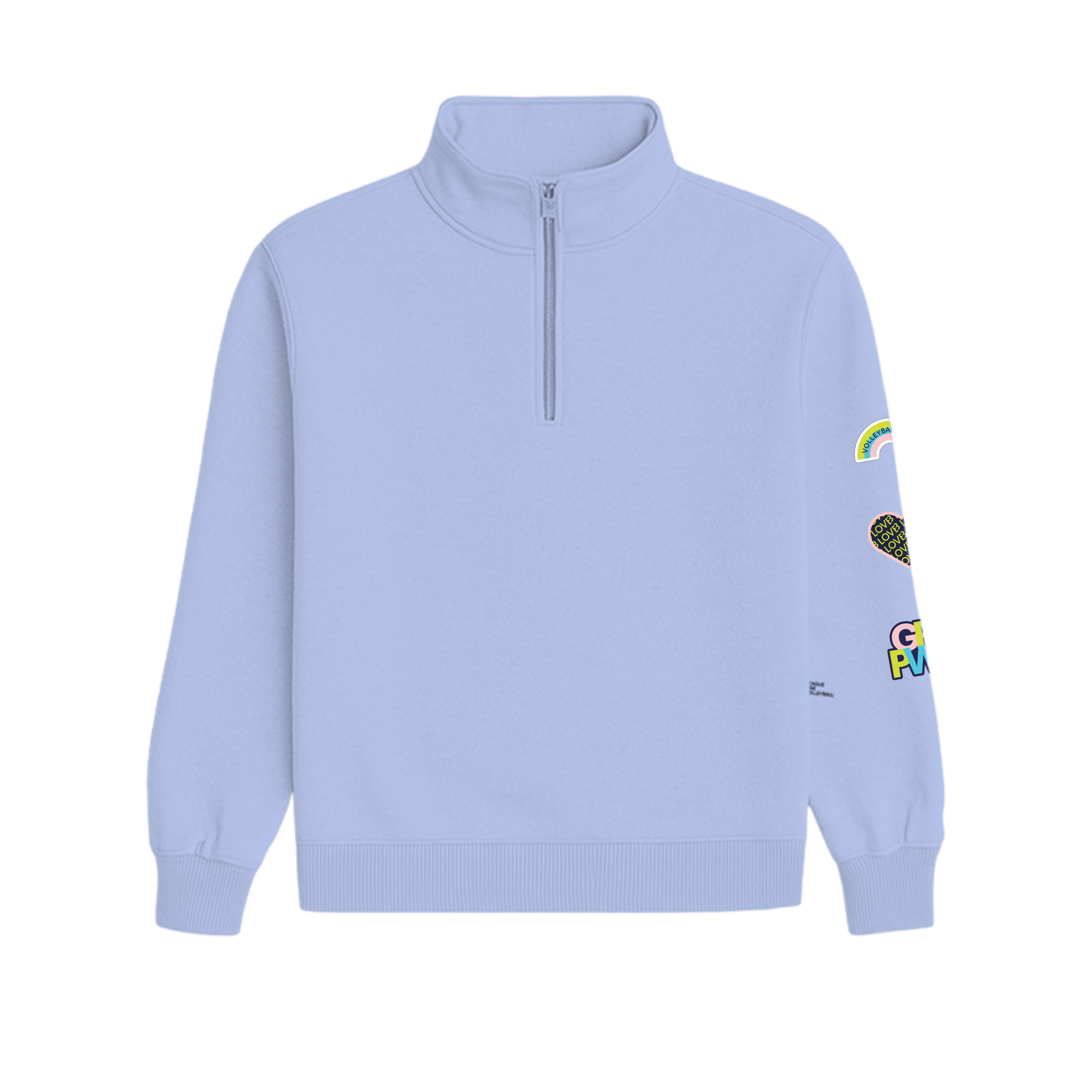 LOVB Volleyball Vibes Hybrid Quarter Zip