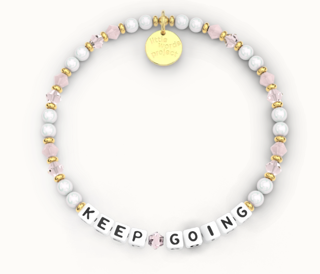 Keep Going Beaded Bracelet