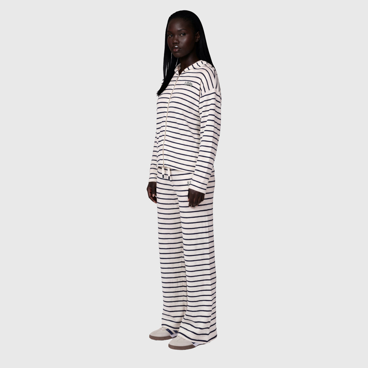LOVB Varsity Edit Striped Wide Leg Sweatpants