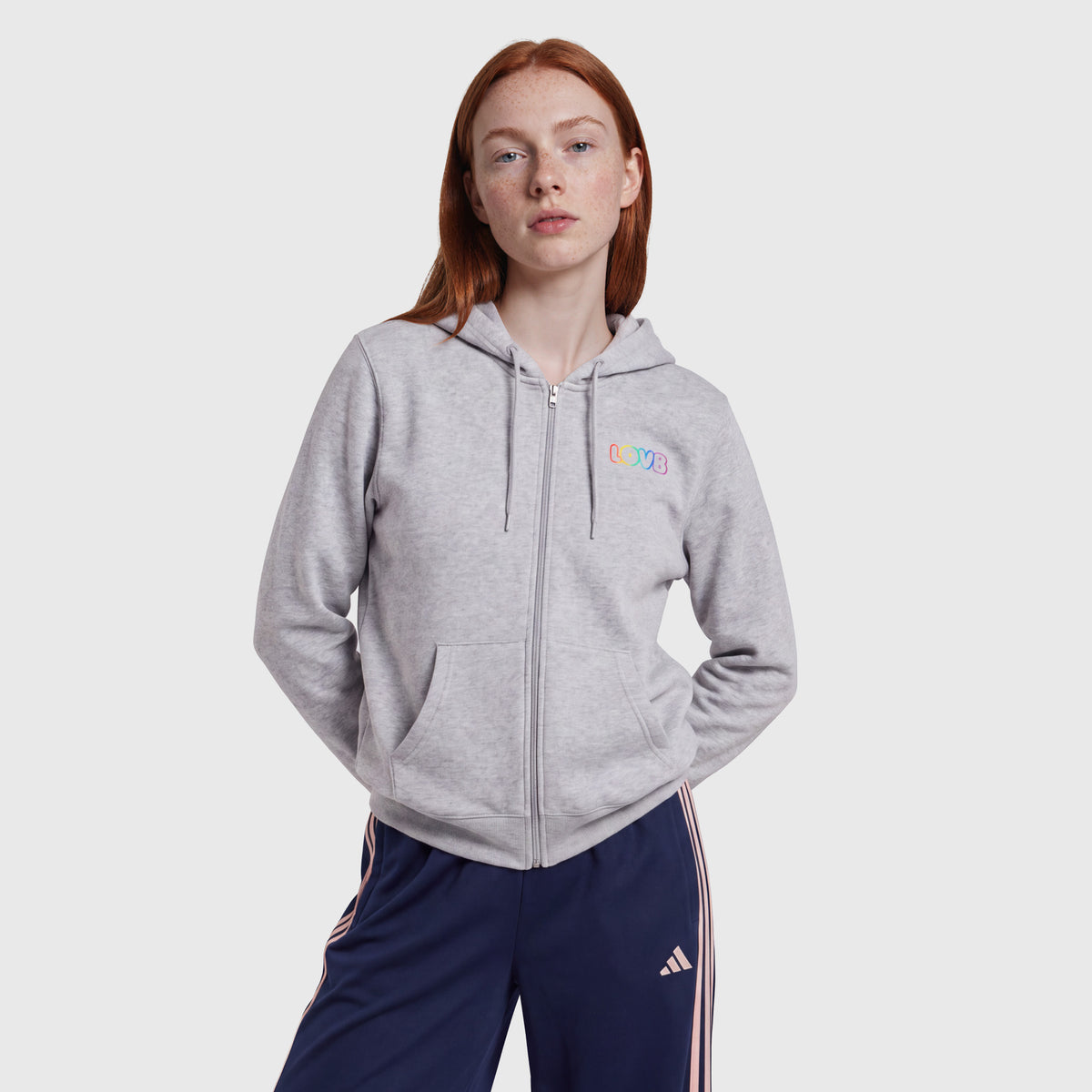 Volleyball Is the Next Major League Bubble Font Fleece Full Zip