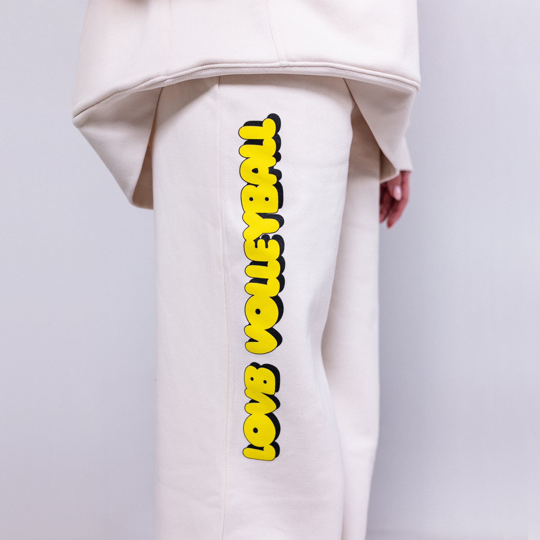 LOVB Volleyball Bone Wide Leg Sweatpants