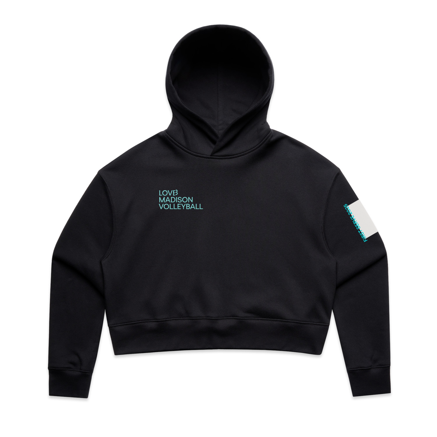 LOVB Madison First Serve Cropped Hoodie Sweatshirt