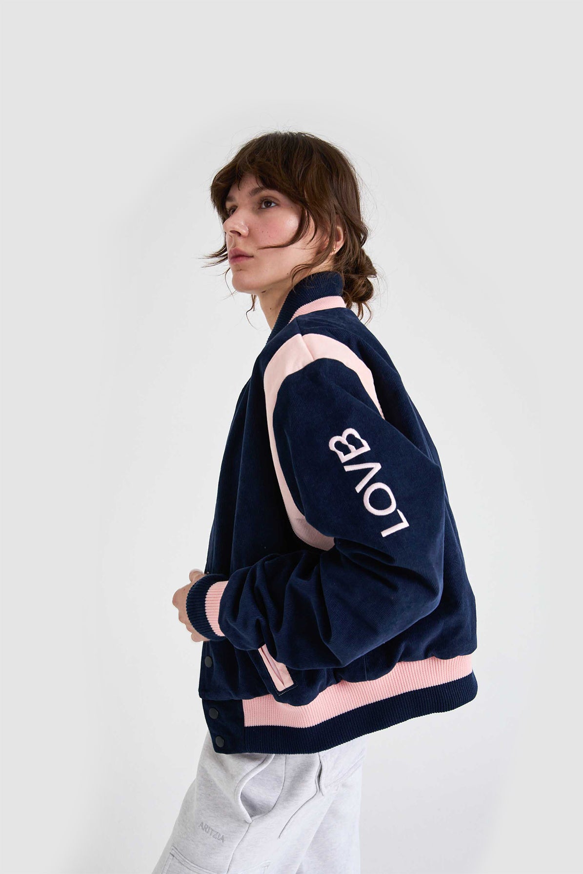LOVB x JT Made THAT Corduroy Jacket CROP