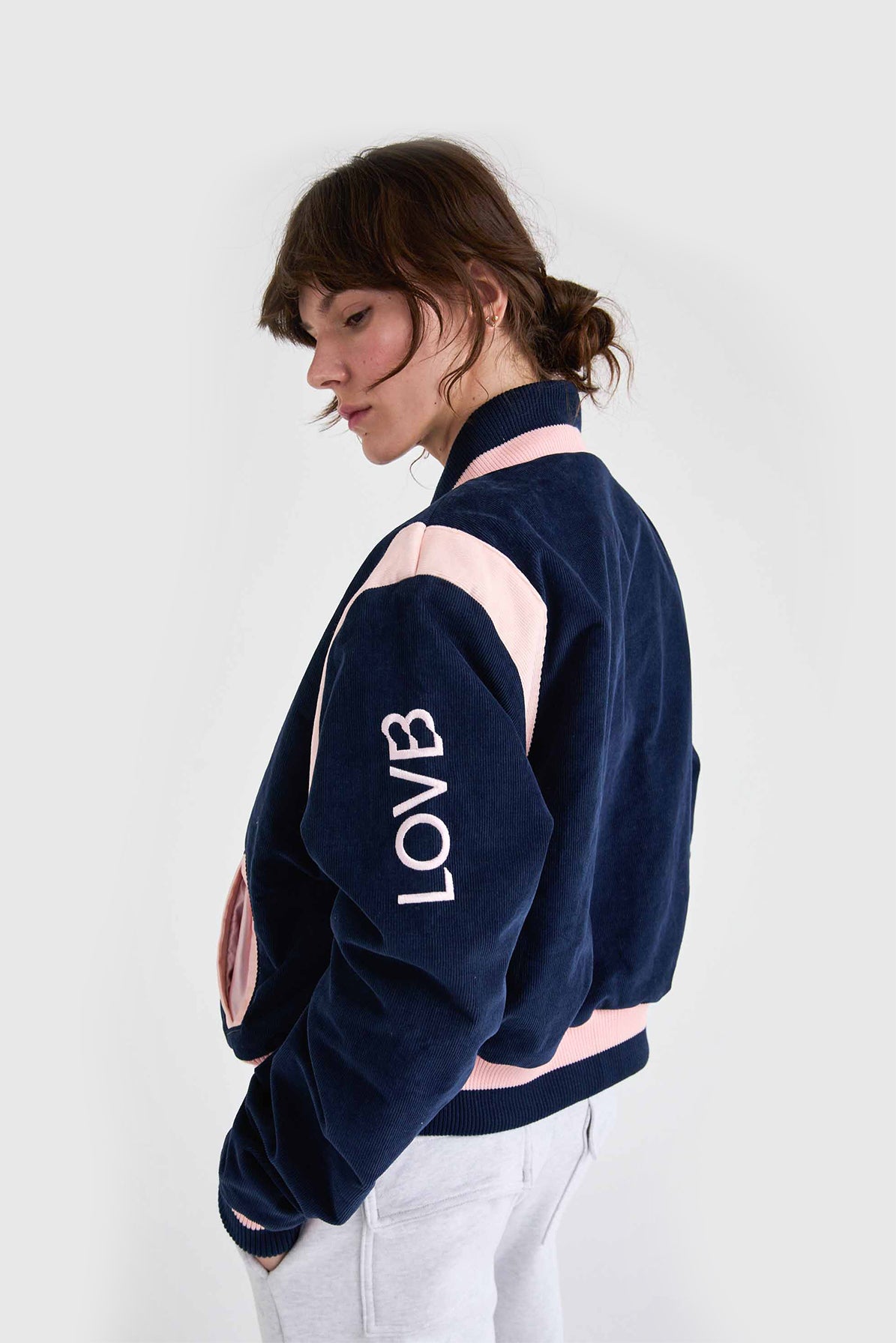 LOVB x JT Made THAT Corduroy Jacket CROP