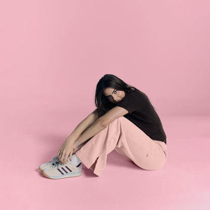 LOVB Essentials Blush Wide Leg Sweatpants