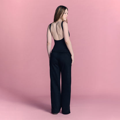 LOVB Essentials Black Wide Leg Sweatpants