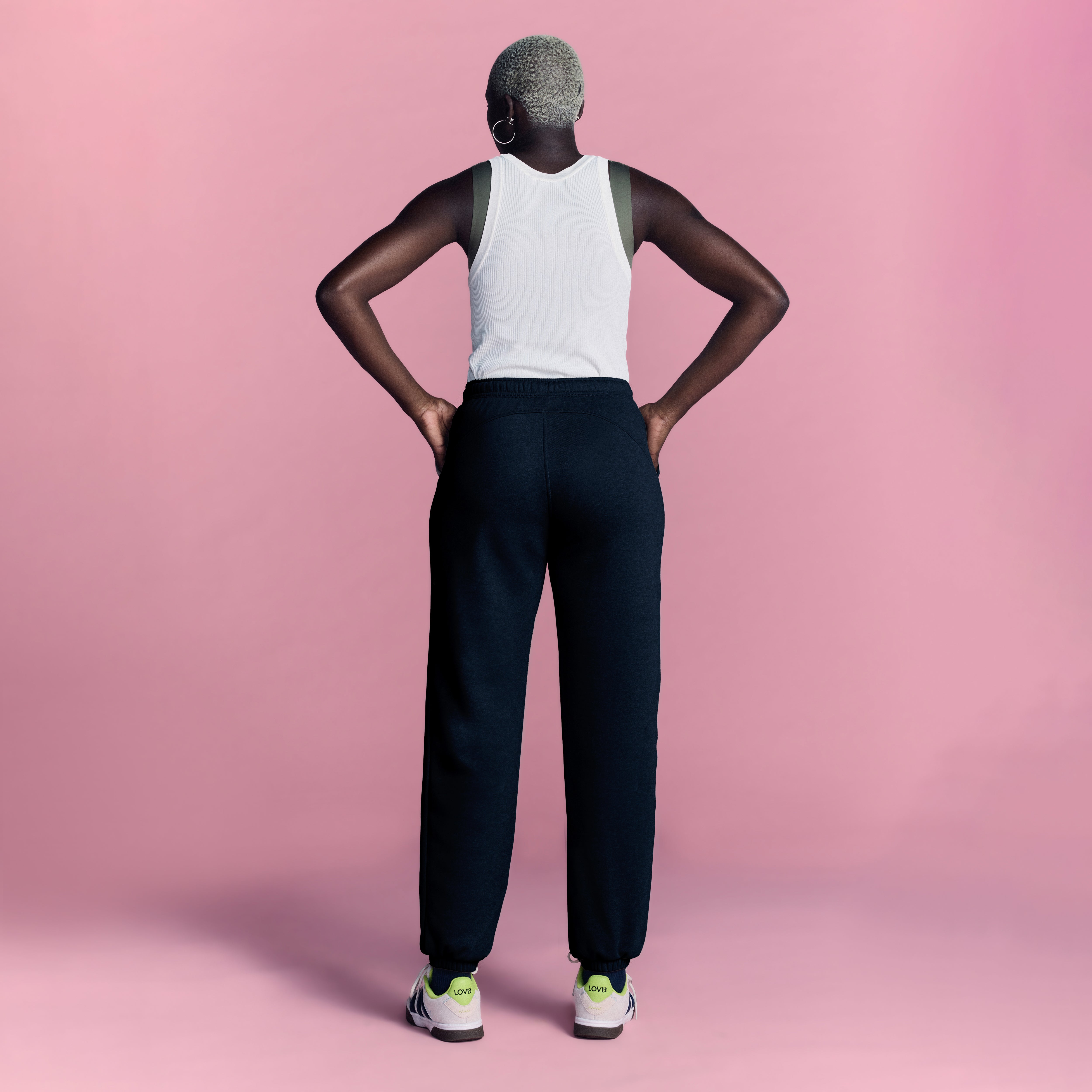 LOVB Essentials Dark Heather Grey Sweatpants