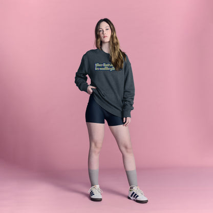 The Future is Volleyball Hybrid Crewneck