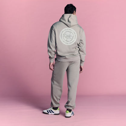 LOVB Volleyball Graphic Cement Hybrid Hoodie